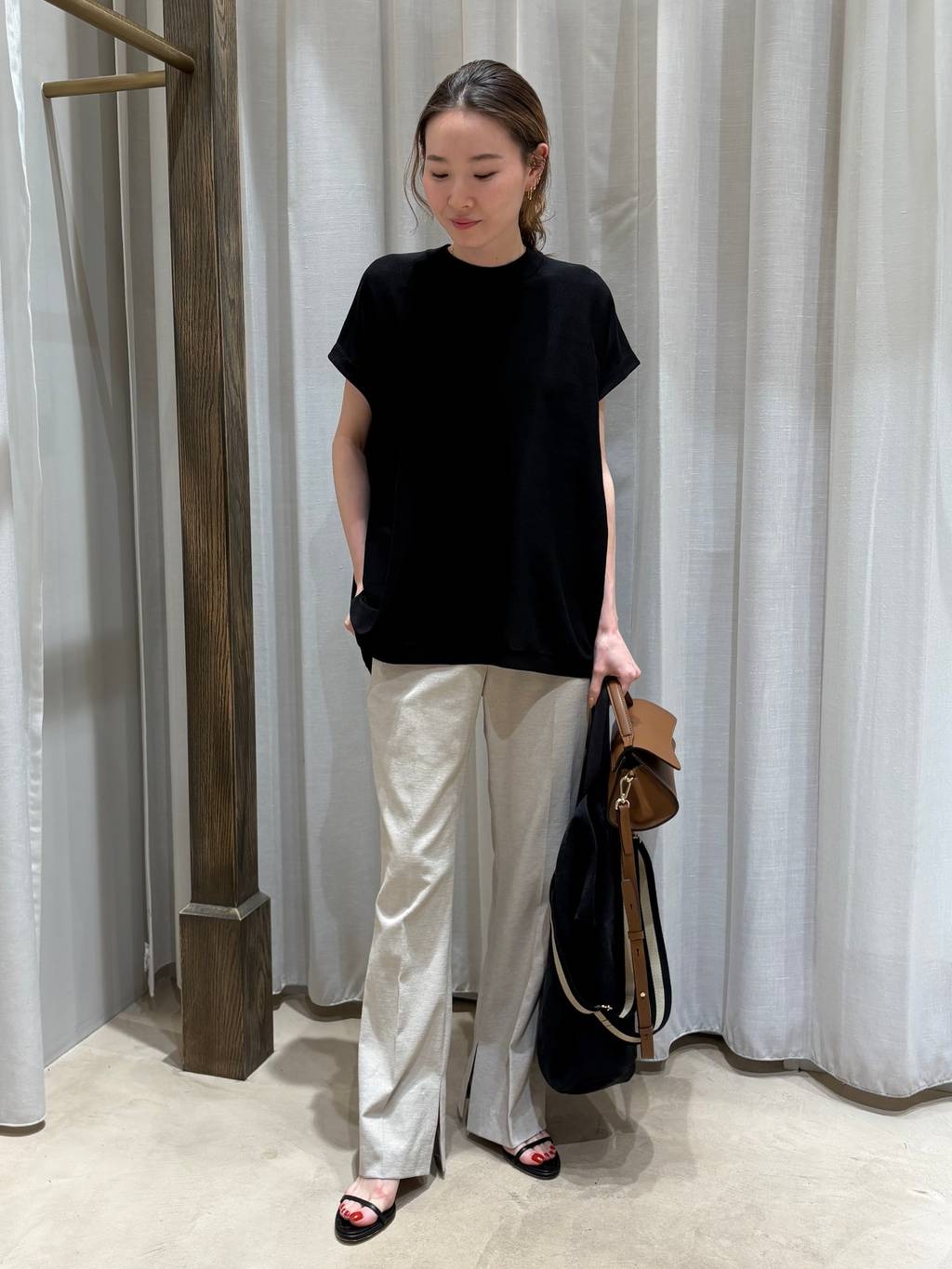 完売品☆Curensology/ニットフレアトップス(ブラック) Curensology | ニットフレアトップス | Rakuten Fashion(楽天