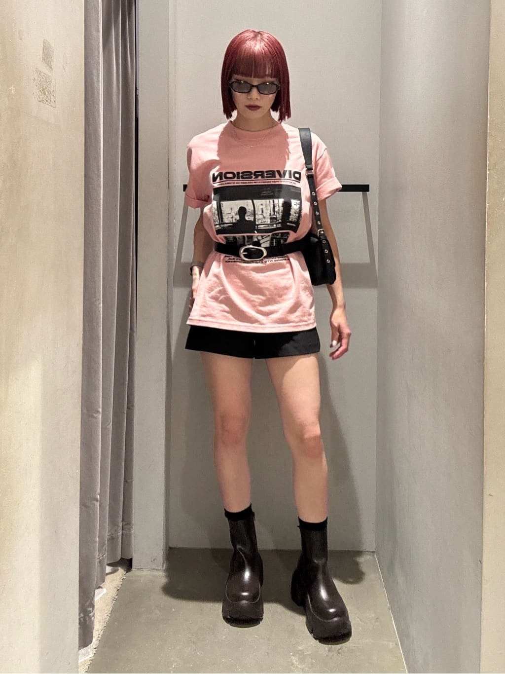 SLYの【中町 綾さん着用アイテム】COLOR SOLE SHORT ブーツを