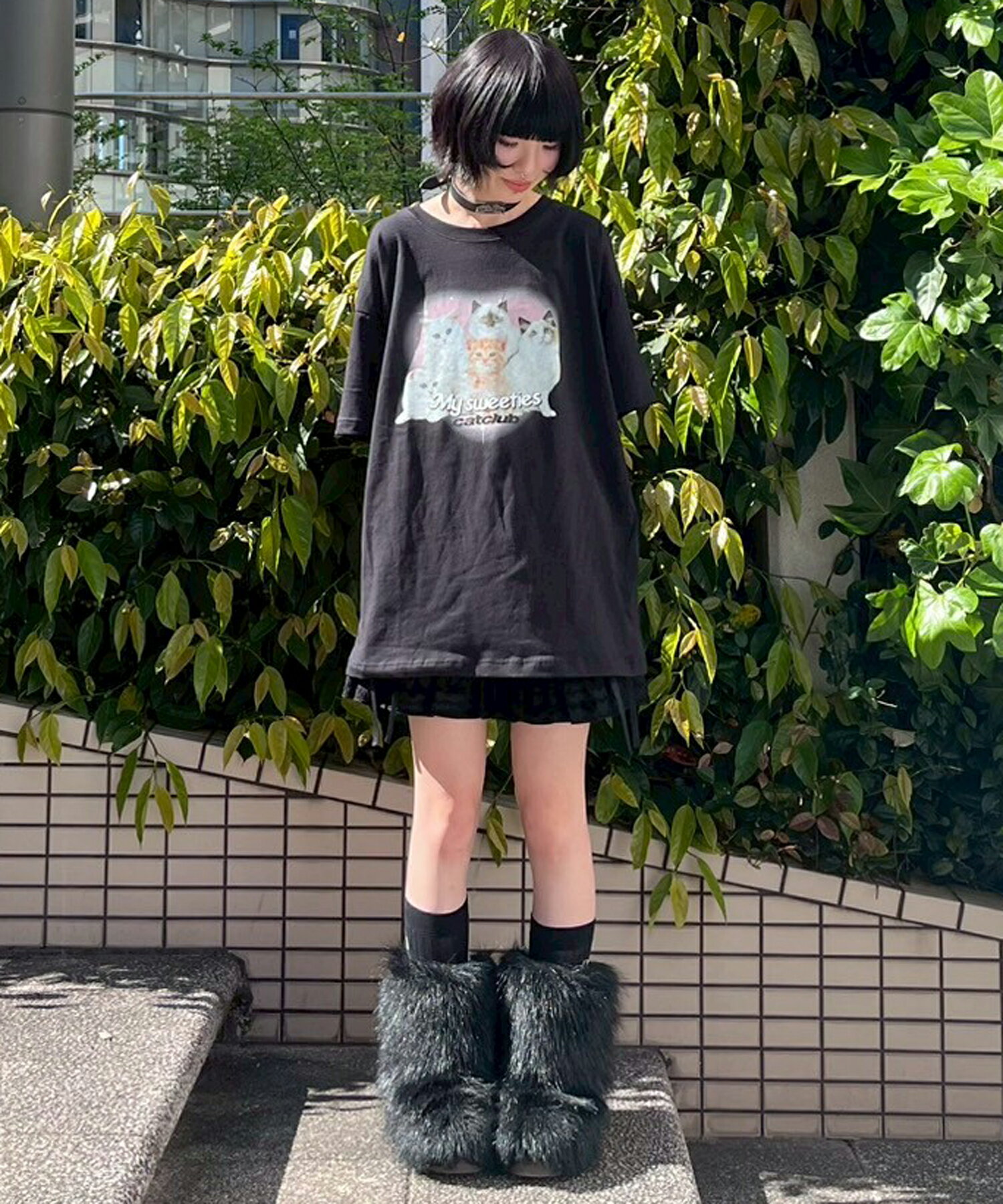 Candy StripperのMY SWEETIES BIG TEEを使ったコーディネートを紹介します。｜Rakuten Fashion(楽天ファッション／旧楽天ブランドアベニュー)5613300