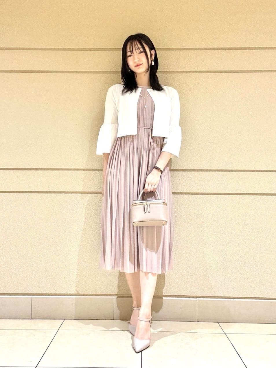 ANAYI | ソフトジャージプリーツ ワンピース | Rakuten Fashion(楽天