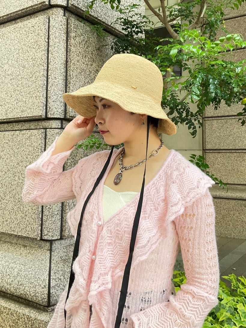 【CA4LA 】DEUS4 大人気完売品　ラフィア素材のあご紐付きハット。 CA4LA | DEUS4 | Rakuten Fashion(楽天ファッション／旧楽天ブランド