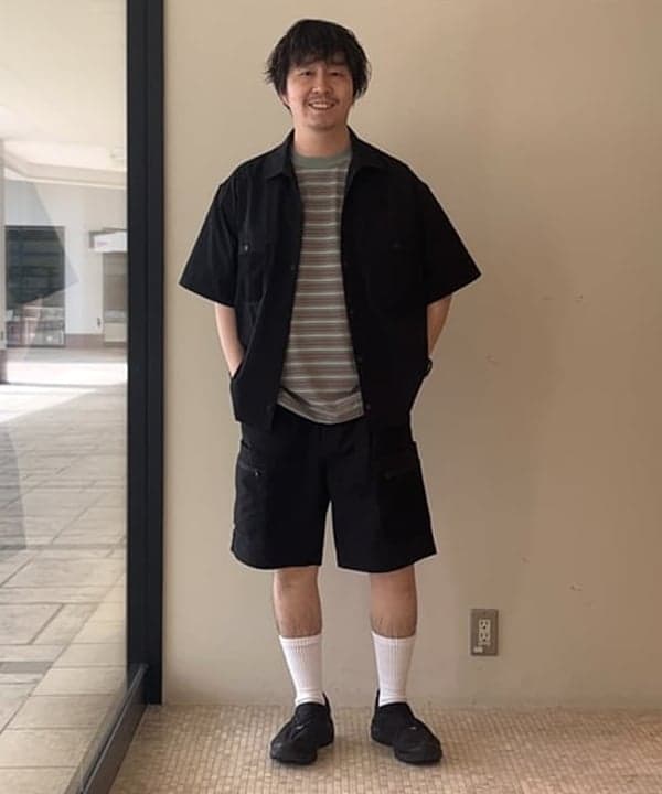 BEAMS HEARTのクイックドライ アクティブ ショートスリーブ シャツを使ったコーディネートを紹介します。｜Rakuten Fashion(楽天ファッション／旧楽天ブランドアベニュー)5618776