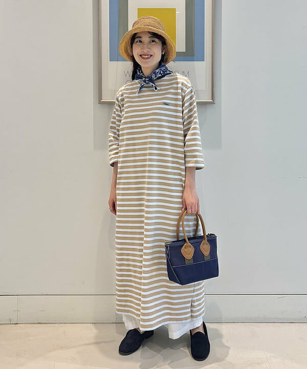☆美品☆ LACOSTE × B:MING by BEAMS コラボワンピース B:MING by BEAMS（ビーミング by ビームス）【別注】LACOSTE