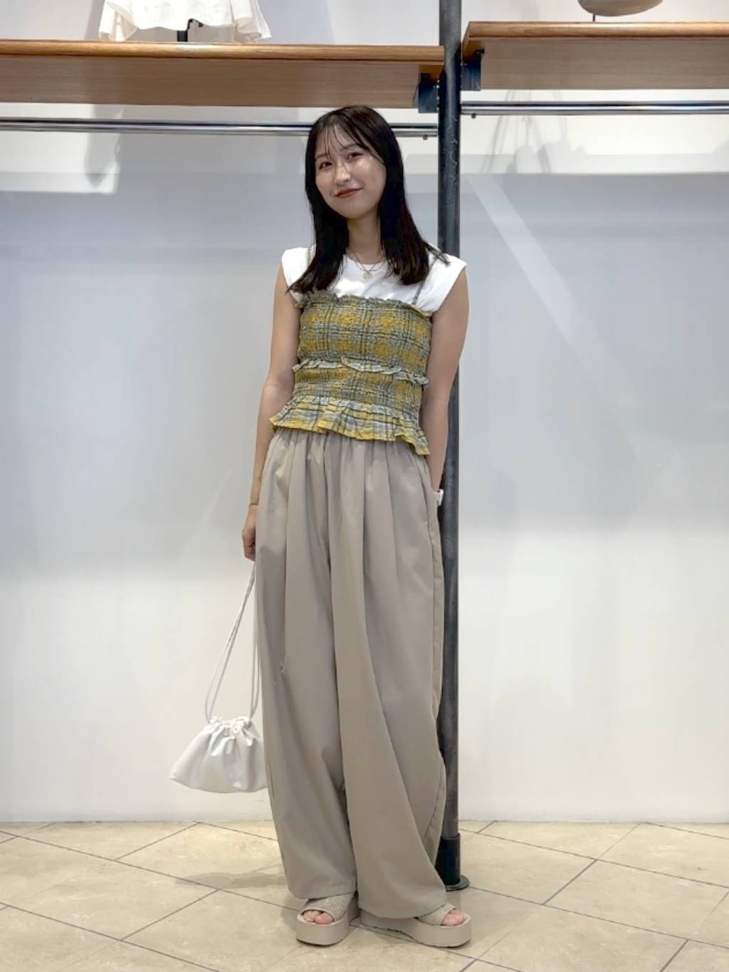 LOWRYS FARM | ミニキンチャクショルダーバッグ | Rakuten Fashion