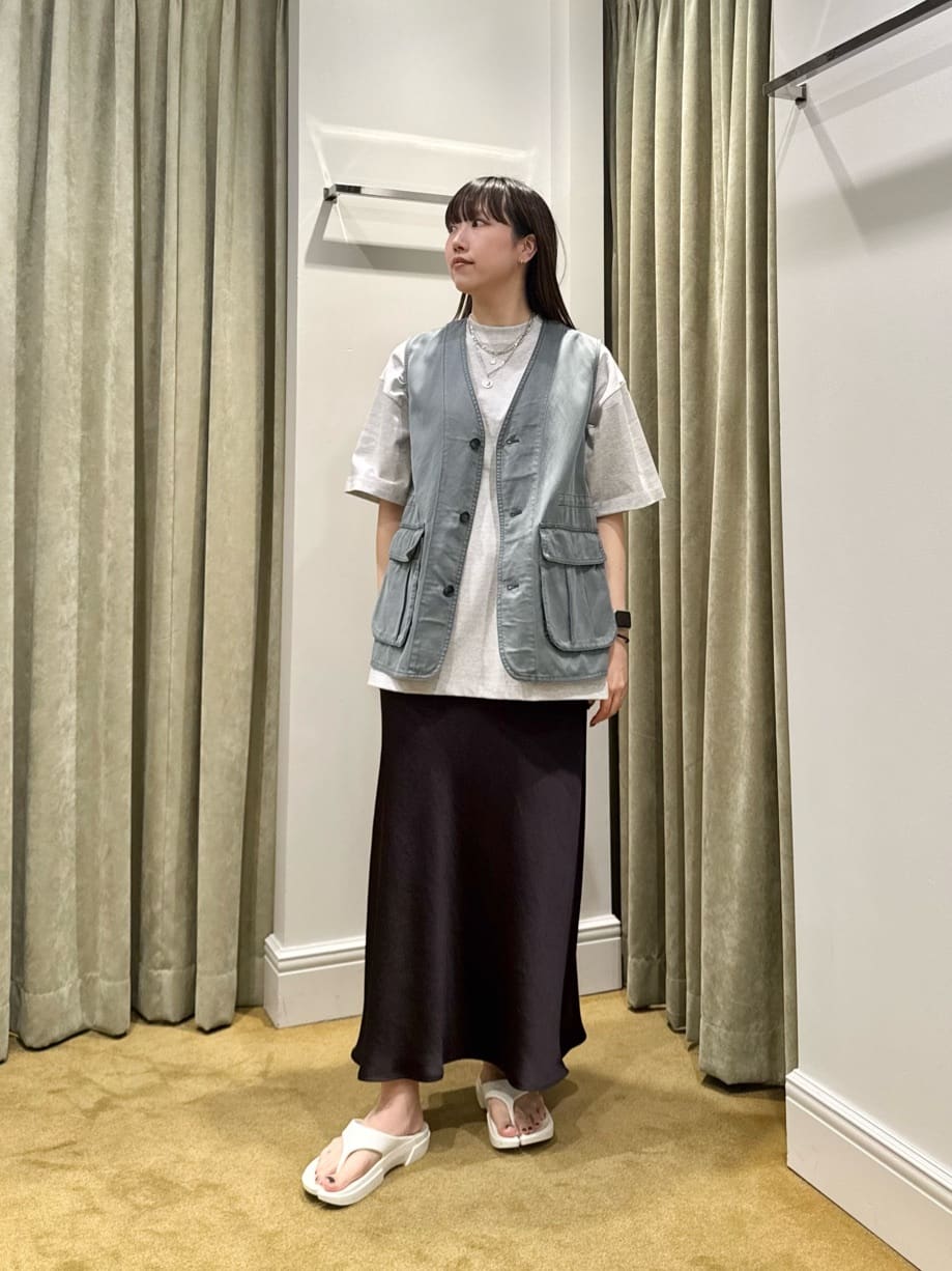 UNITED ARROWS LTD. OUTLET | キュプラブレンド Vネック ベスト