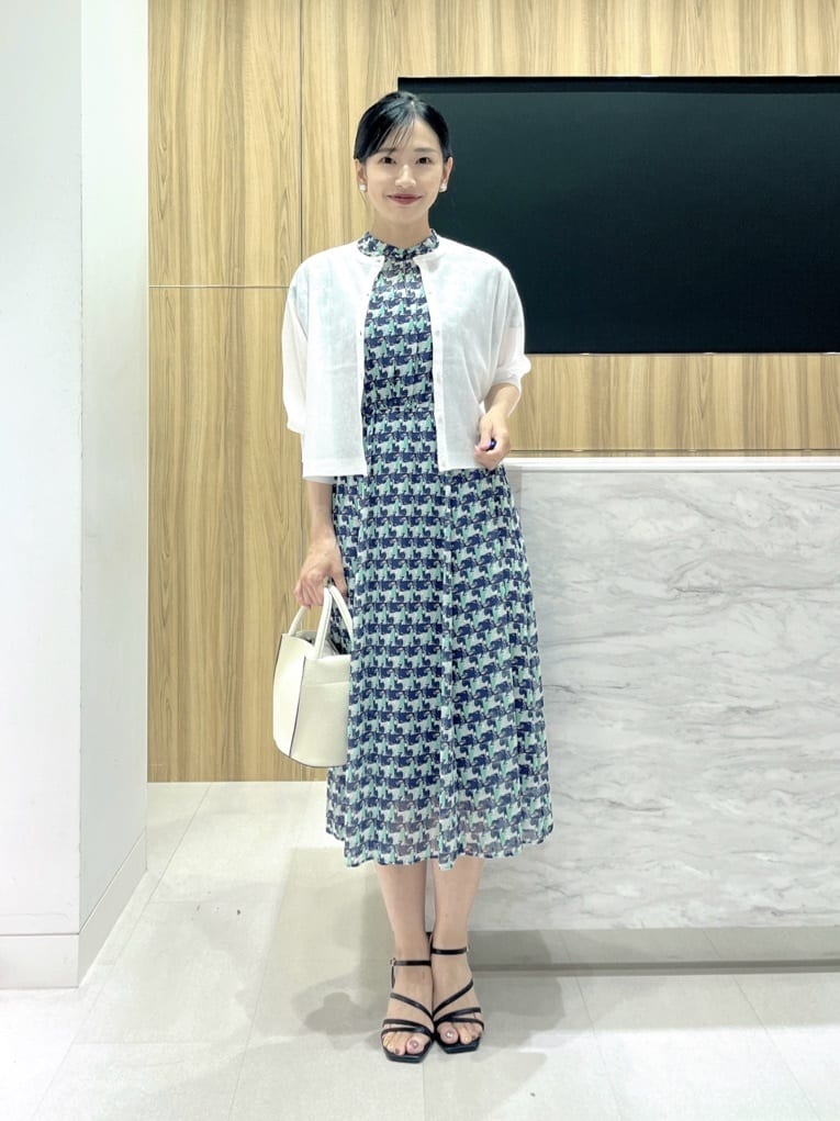 ANAYI | reminiscence プリント ワンピース | Rakuten Fashion(楽天