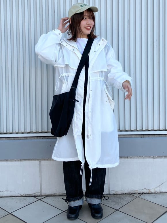 FREAK'S STORE | ナイロン ドローコード ロングコート 24SS | Rakuten