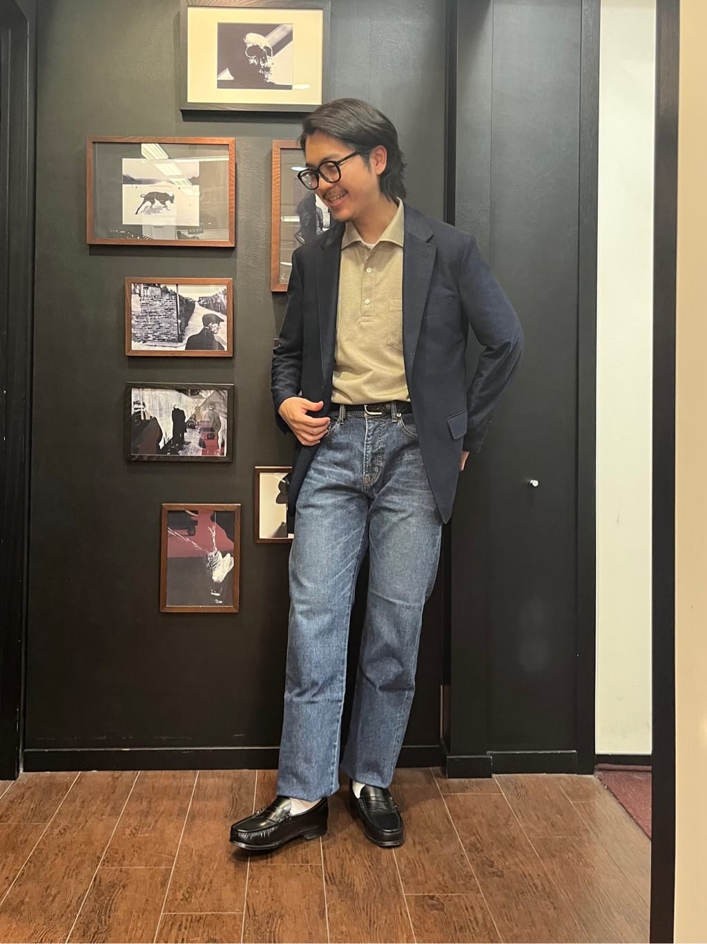 TAKEO KIKUCHIの【抗菌防臭】尾州 リネンブレンド ハニカムメッシュ ジャケットを使ったコーディネートを紹介します。｜Rakuten Fashion(楽天ファッション／旧楽天ブランドアベニュー)5636152