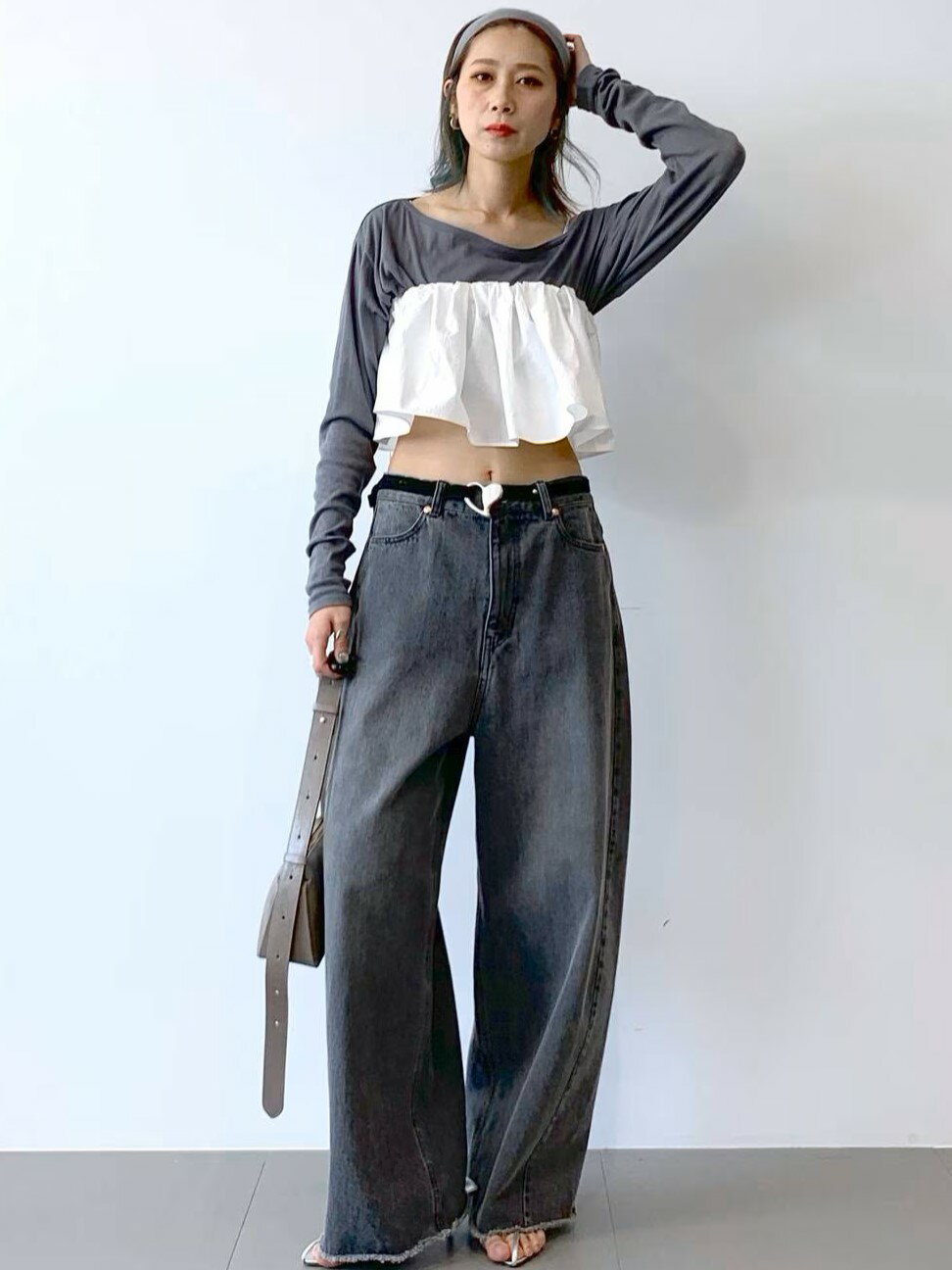 BABYLONE | バレルレッグデニムパンツ | Rakuten Fashion(楽天