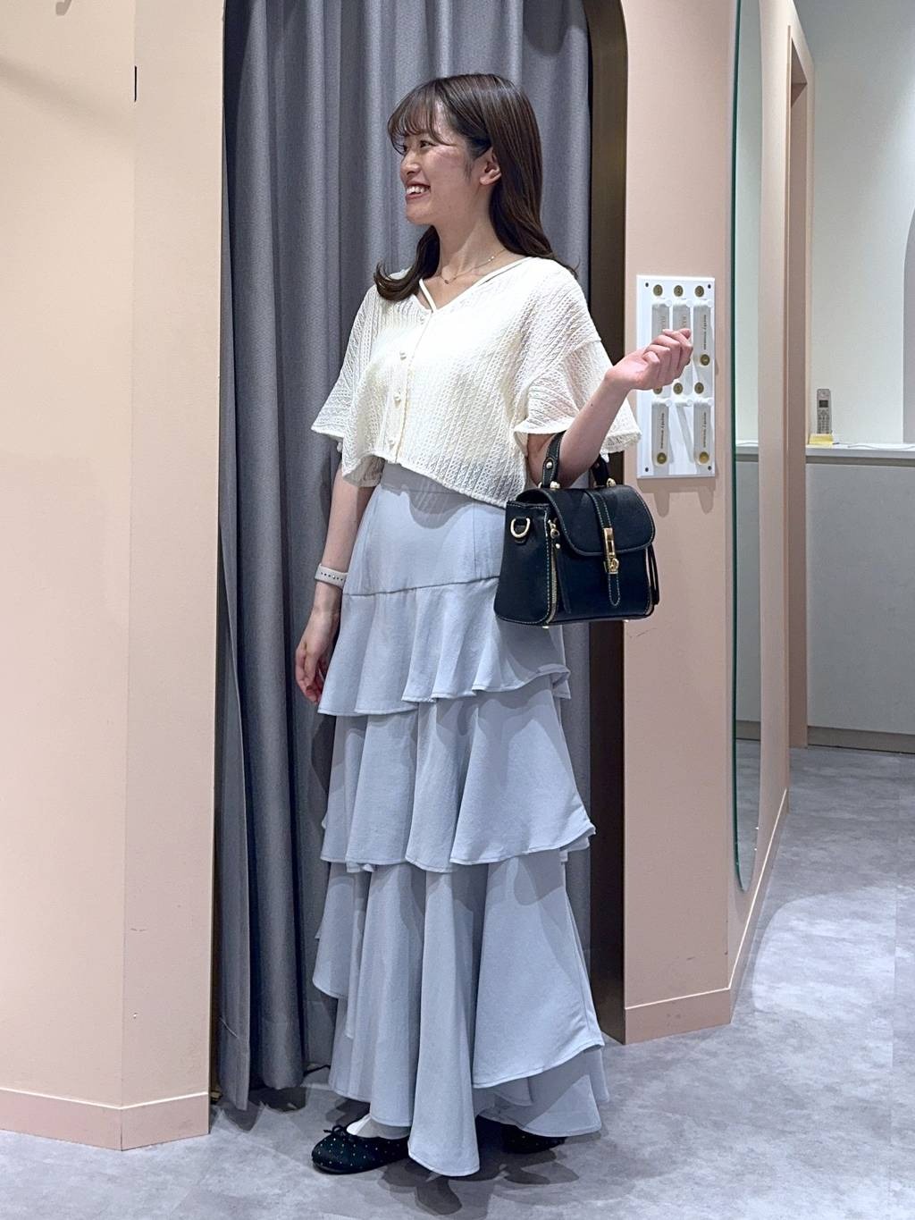 mysty womanのラッセルレースアンサンブルSSを使ったコーディネートを紹介します。｜Rakuten Fashion(楽天ファッション／旧楽天ブランドアベニュー)5641901