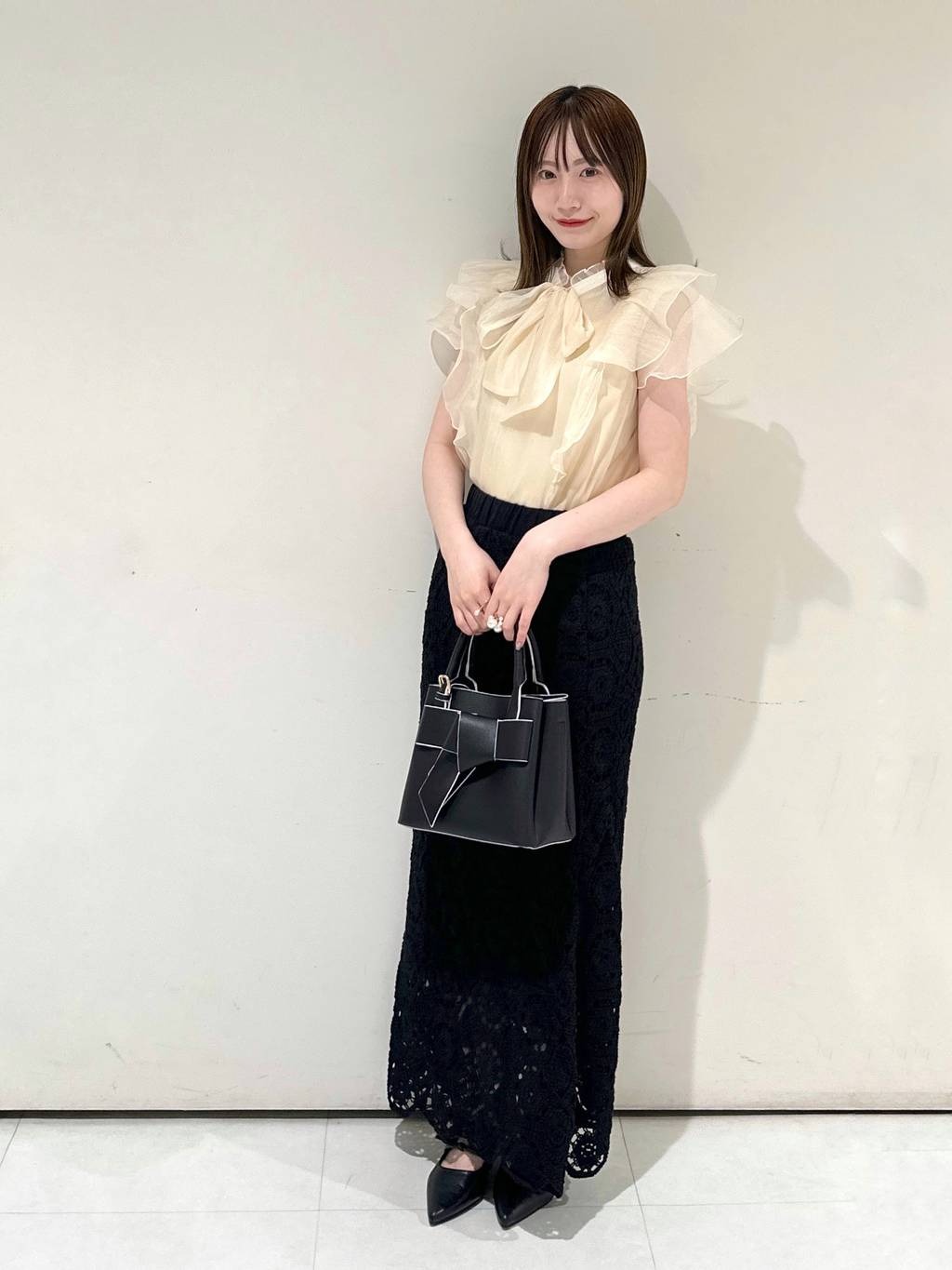 mysty womanのリボンミュールを使ったコーディネートを紹介します。｜Rakuten Fashion(楽天ファッション／旧楽天ブランドアベニュー)5641886