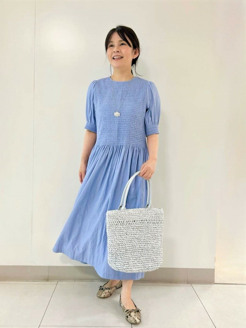 AMACA | ヴィンテージスラブシャーリーワンピース | Rakuten Fashion
