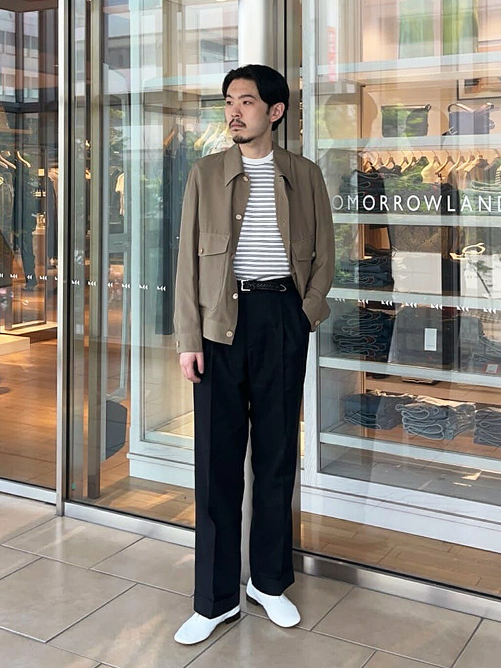 TOMORROWLAND | シルク フライトジャケット | Rakuten Fashion(楽天