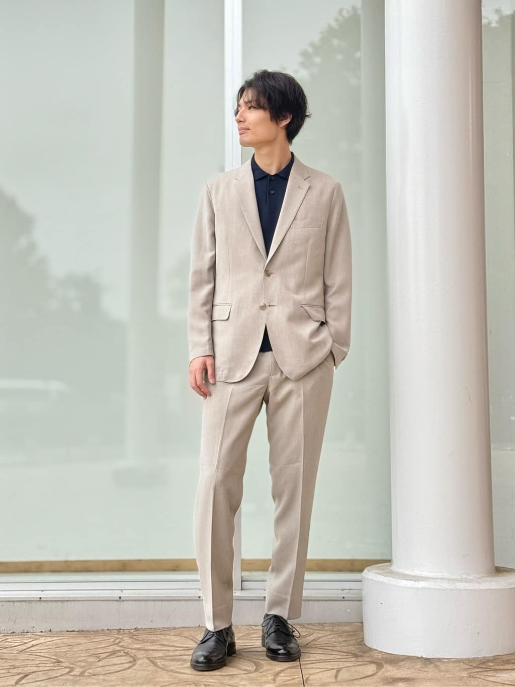 UNITED ARROWS LTD. OUTLET | リネンライク ドビー 2ボタンジャケット