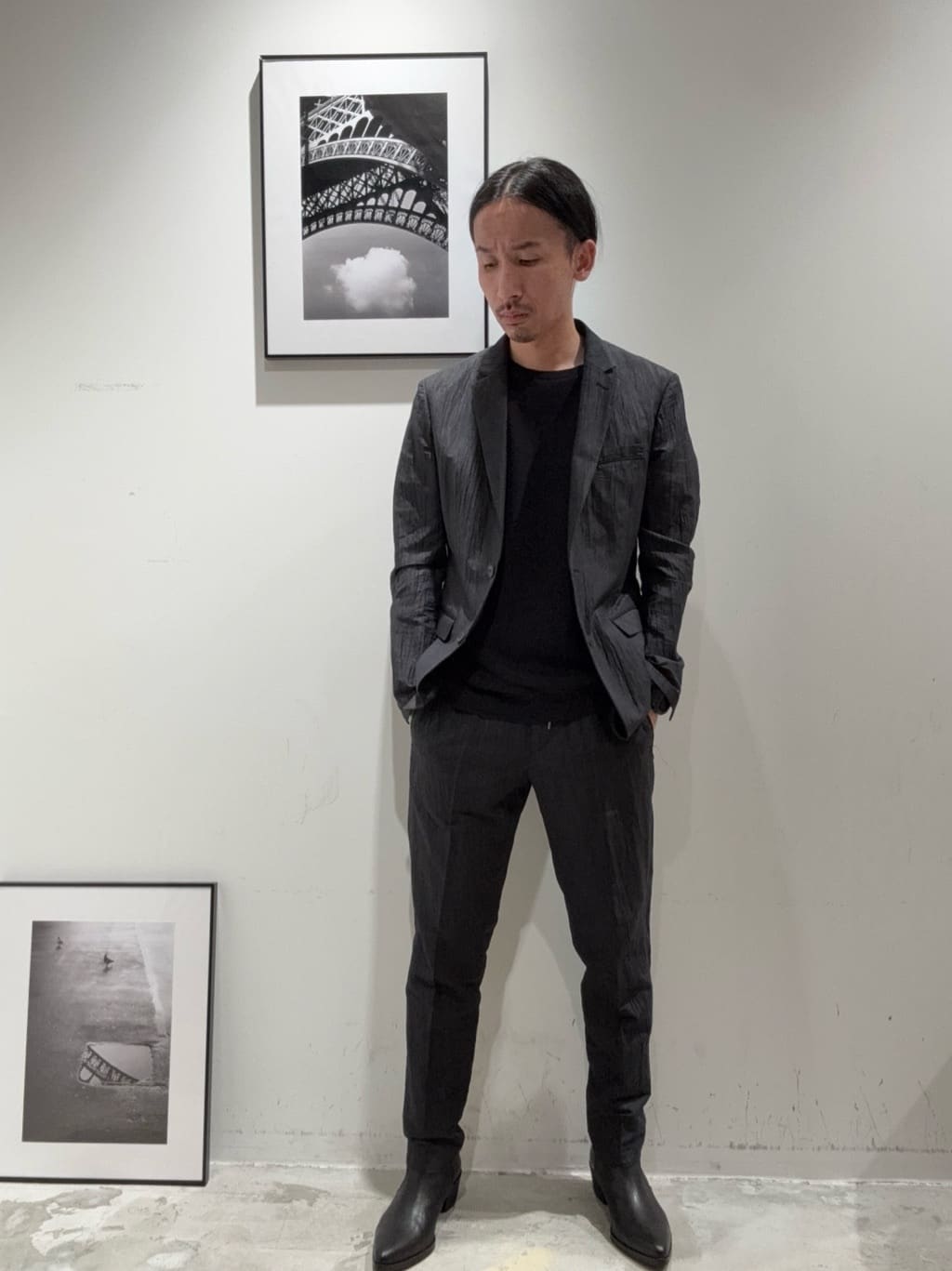 5351POUR LES HOMMESの【セットアップ対応】コットン ワッシャー