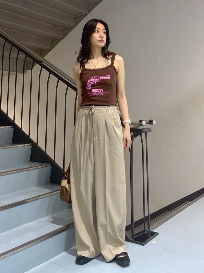 MOUSSY BOW BALLET パンプスL
