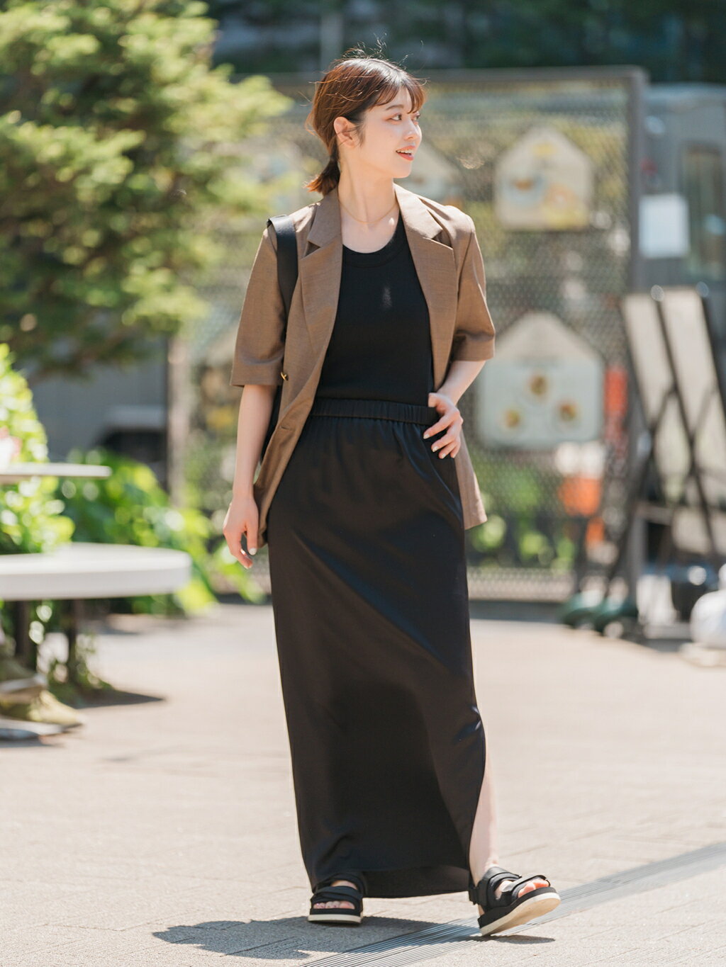 Spick & Span | 《追加》サテンイージースカート | Rakuten Fashion