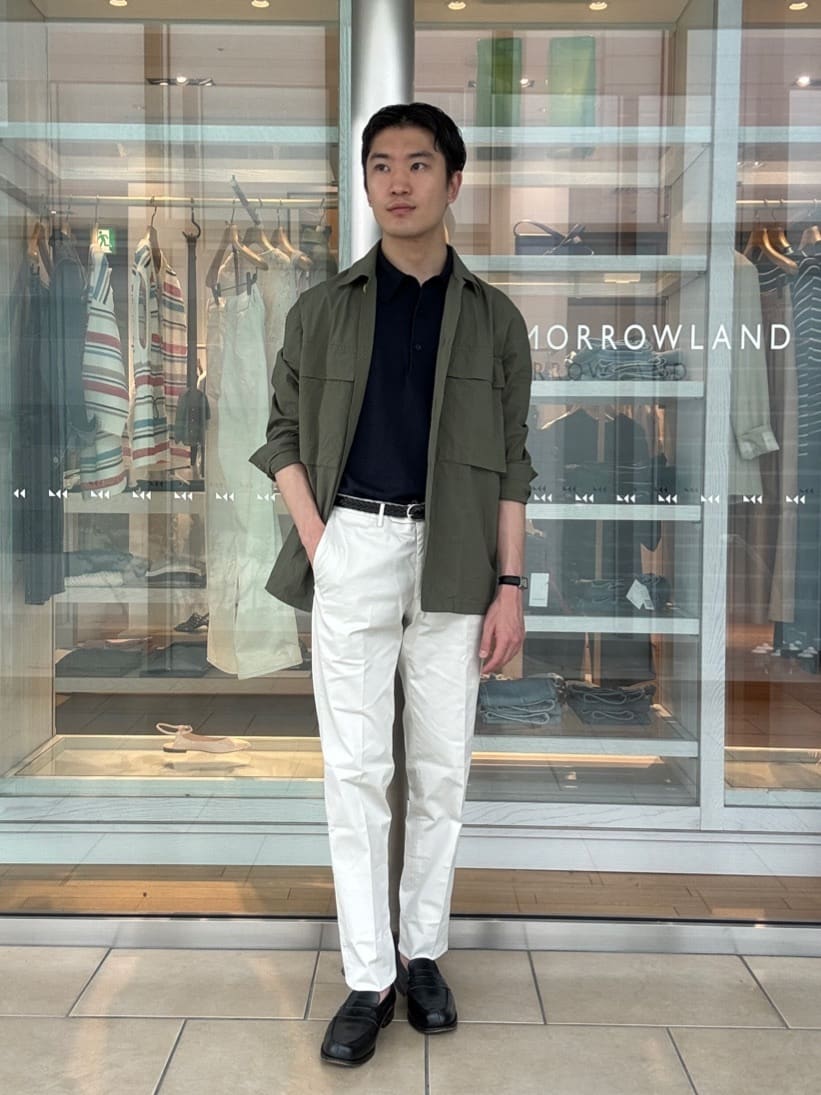 TOMORROWLAND | アイスコットンチノ スリムパンツ | Rakuten Fashion
