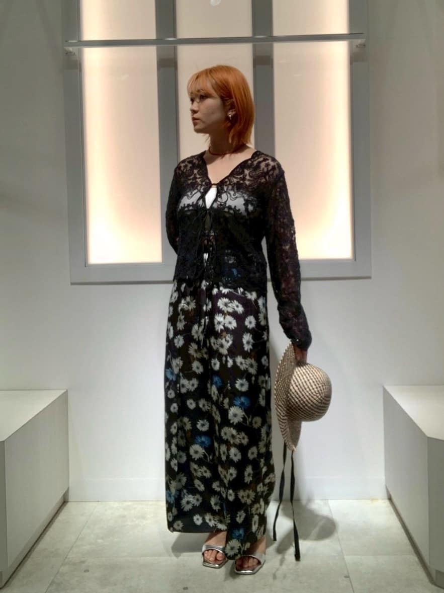 Vinのコードレースメッシュカーディガンを使ったコーディネートを紹介します。｜Rakuten Fashion(楽天ファッション／旧楽天ブランドアベニュー)5652701