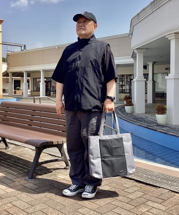 BEAMS HEARTの裏メッシュ ナイロン ベストを使ったコーディネートを紹介します。｜Rakuten Fashion(楽天ファッション／旧楽天ブランドアベニュー)5652925