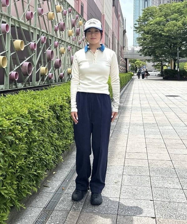 BEAMS WOMENの【7/3新規値下げ】ジャージー イージー パンツを使ったコーディネートを紹介します。｜Rakuten Fashion(楽天ファッション／旧楽天ブランドアベニュー)5652959