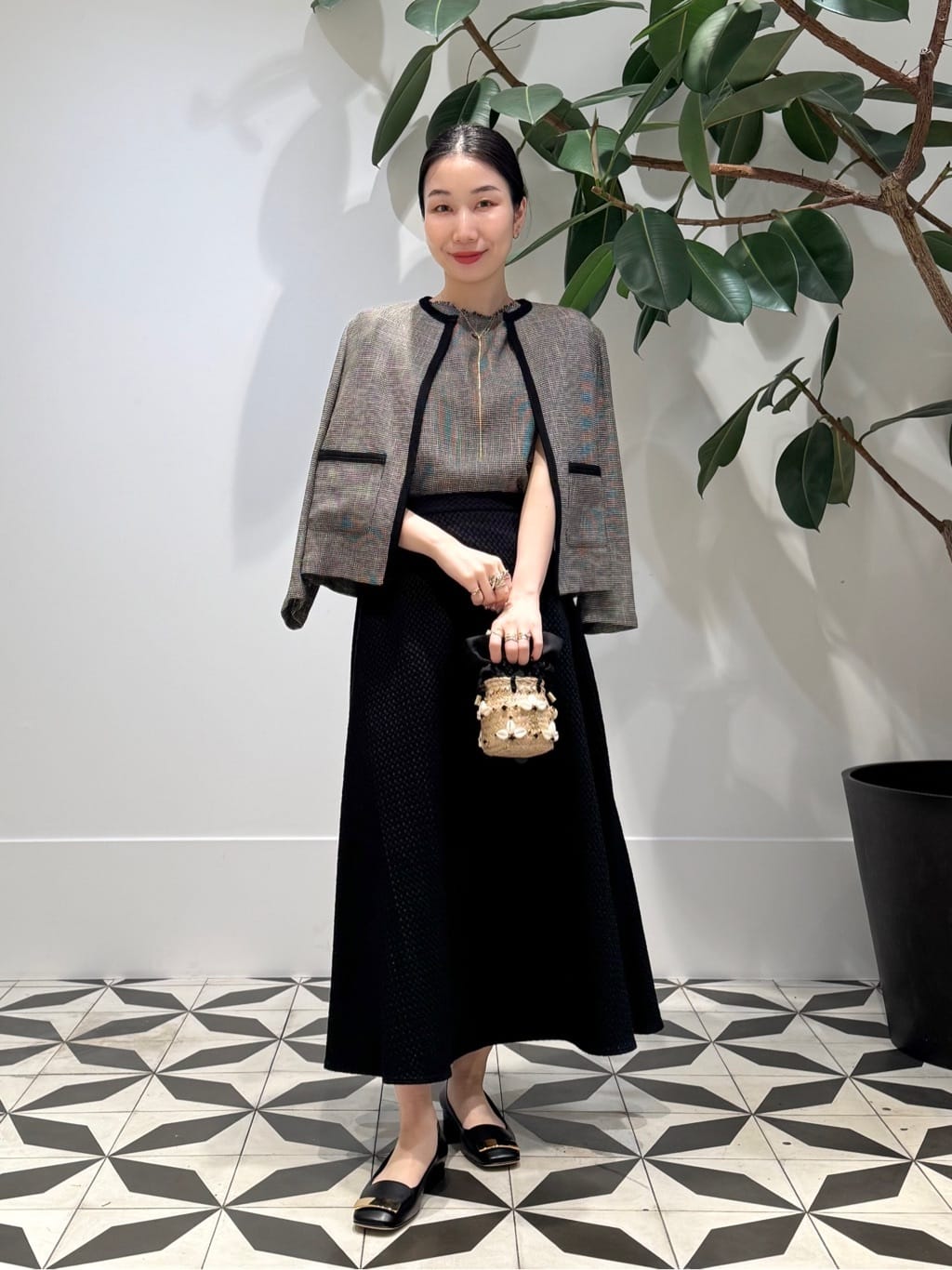 TOMORROWLAND | カラミ ノーカラージャケット | Rakuten Fashion(楽天