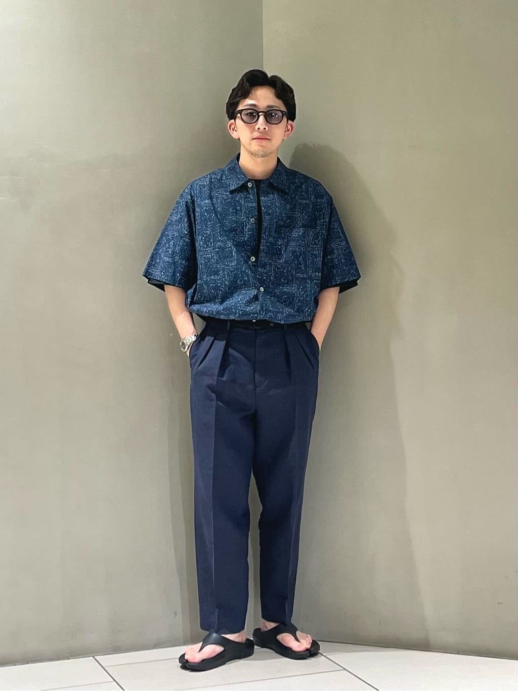 UNITED ARROWS LTD. OUTLET | ロンシャン バティック キャンプカラー