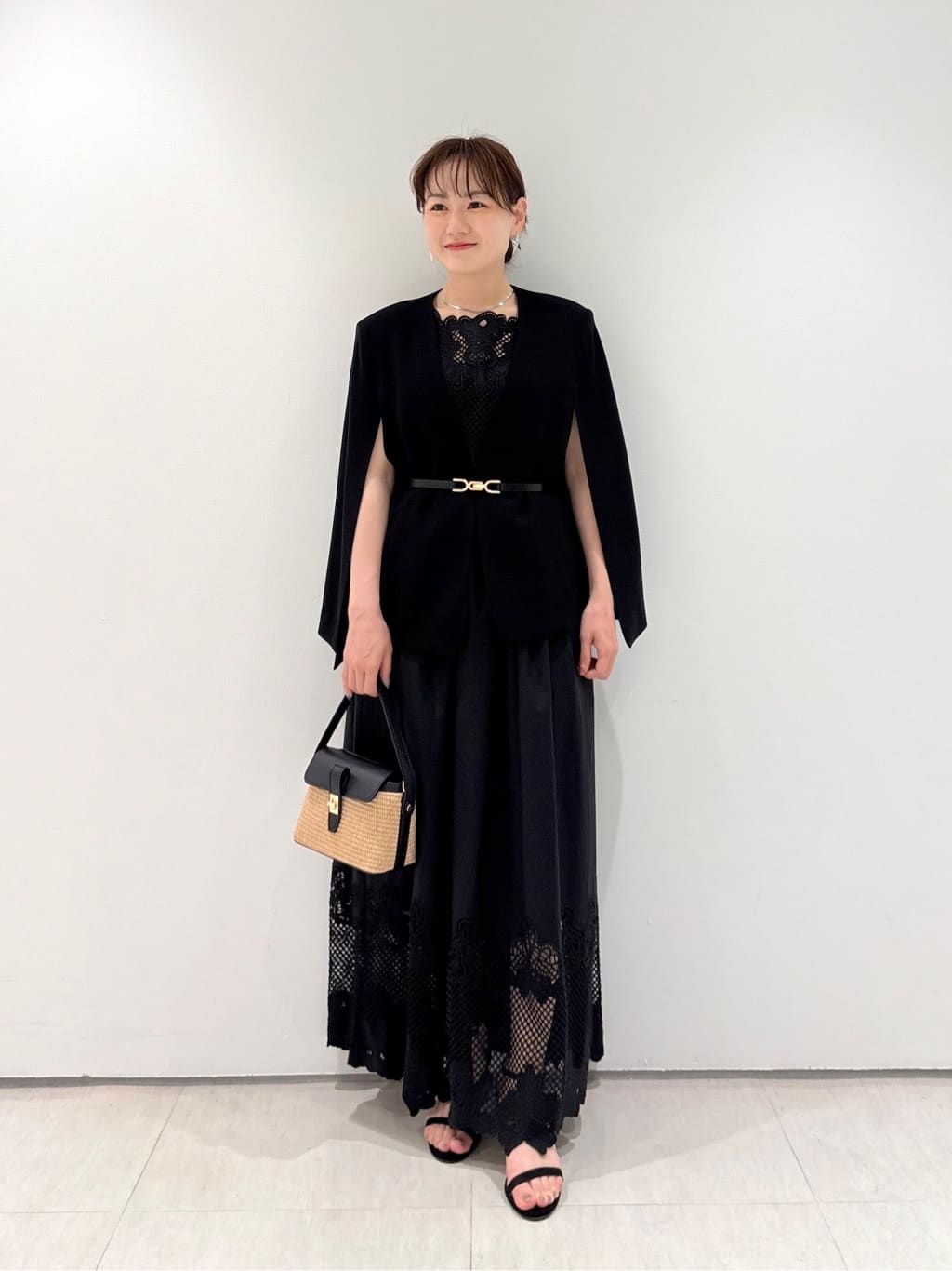 【LOULOU WILLOUGHBY】リトルブラックケープジャケット allureville | 【LOULOU WILLOUGHBY】◇ リトルブラックケープ