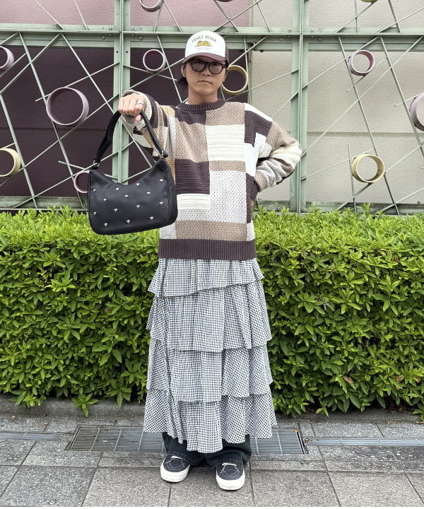 BEAMS MENのブラスト ワイド ストレート デニムを使ったコーディネートを紹介します。｜Rakuten Fashion(楽天ファッション／旧楽天ブランドアベニュー)5665186