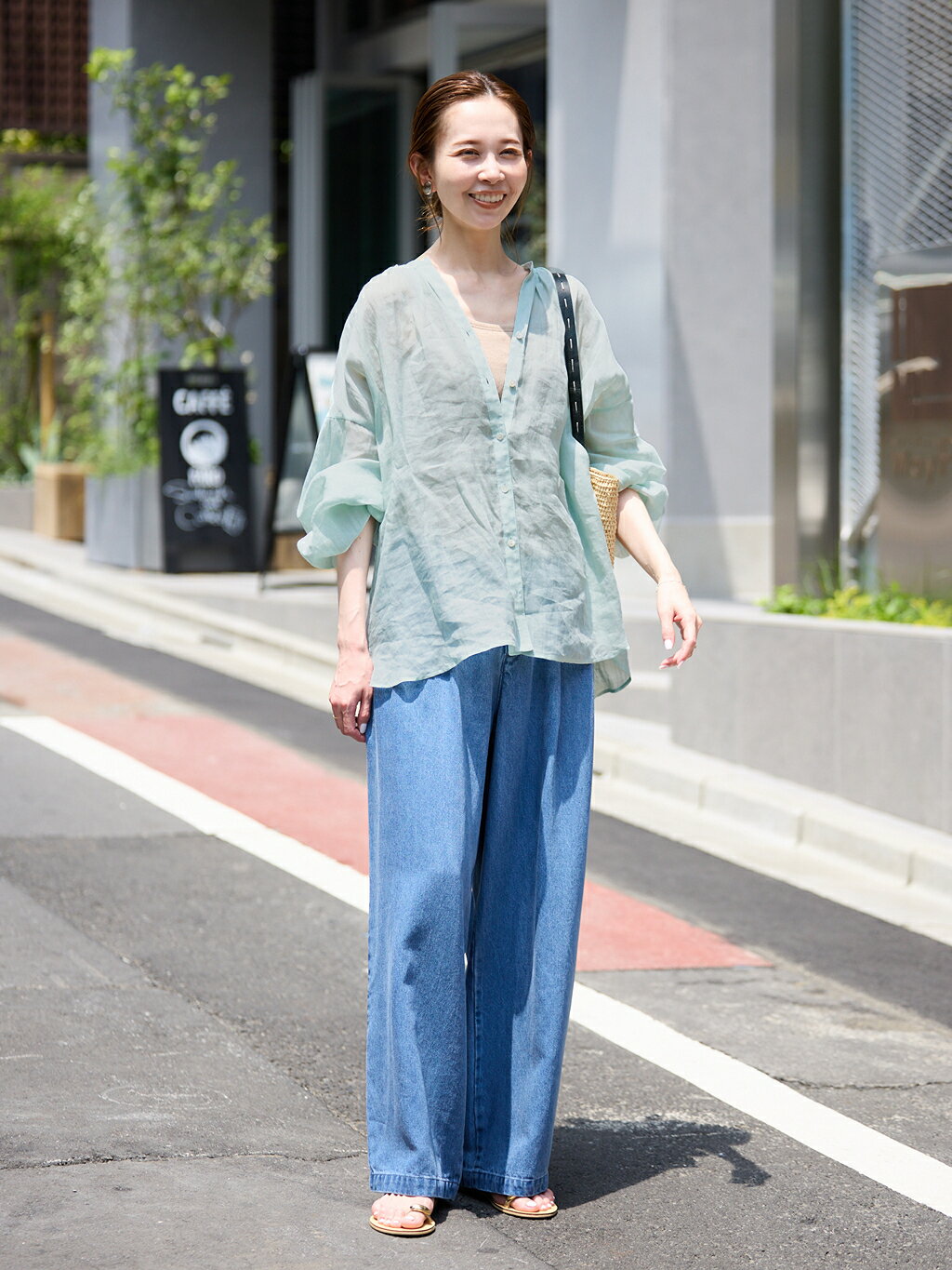 SLOBE IENA | 《4サイズ展開/追加4》LEDENIM TUCK TROUSERデニム