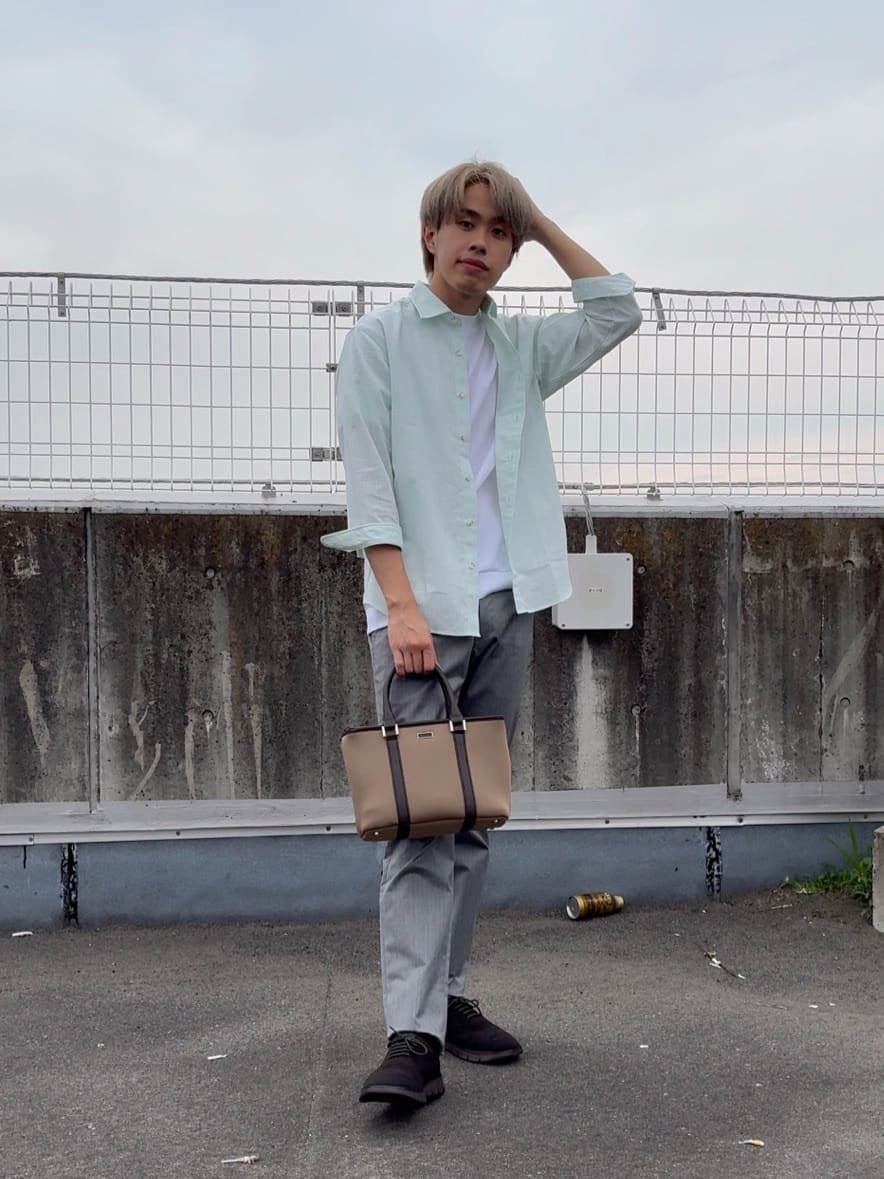 TAKEO KIKUCHIの【全7サイズ*8色展開!】トップマルチヘリンボン パンツを使ったコーディネートを紹介します。｜Rakuten Fashion(楽天ファッション／旧楽天ブランドアベニュー)5667820