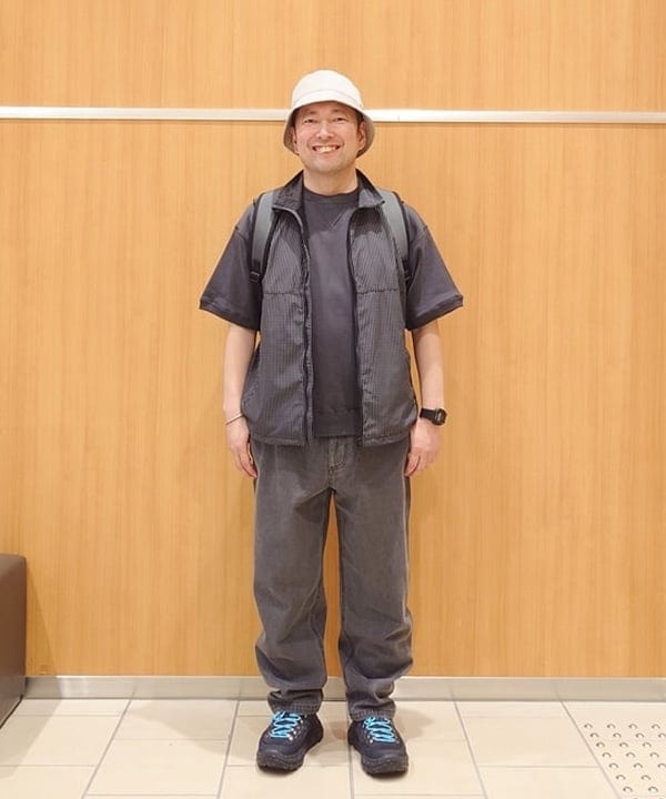 BEAMS HEARTの裏メッシュ ナイロン ベストを使ったコーディネートを紹介します。｜Rakuten Fashion(楽天ファッション／旧楽天ブランドアベニュー)5672435