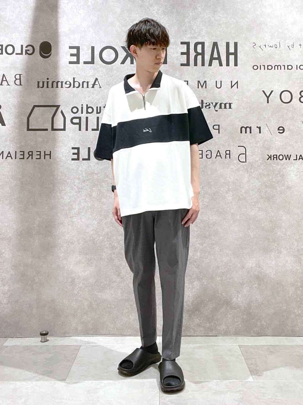 LAKOLEのパネルハーフZIPロゴTを使ったコーディネートを紹介します。｜Rakuten Fashion(楽天ファッション／旧楽天ブランドアベニュー)5672595