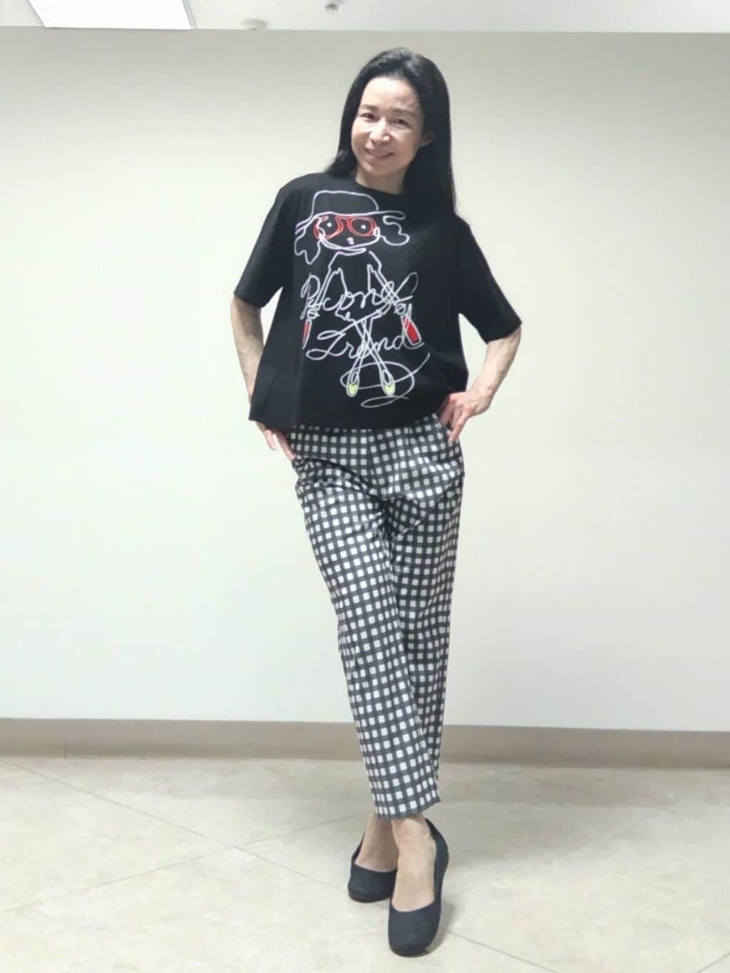 STUDIO PICONEの【ピッコーネクラブ公式】通気速乾チェック柄パンツを使ったコーディネートを紹介します。｜Rakuten Fashion(楽天ファッション／旧楽天ブランドアベニュー)5675992
