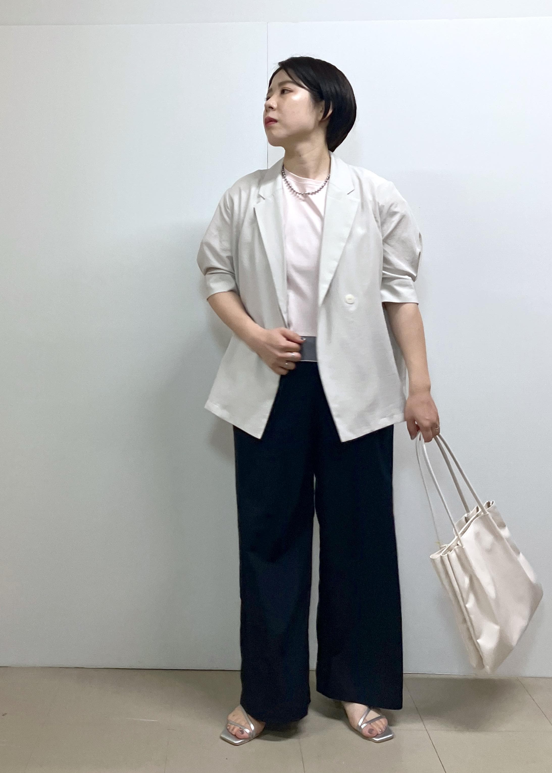 ROPE' PICNICの【A4対応・洗える】3層ミドルトートバッグ/通勤対応・新色追加を使ったコーディネートを紹介します。｜Rakuten Fashion(楽天ファッション／旧楽天ブランドアベニュー)5697589