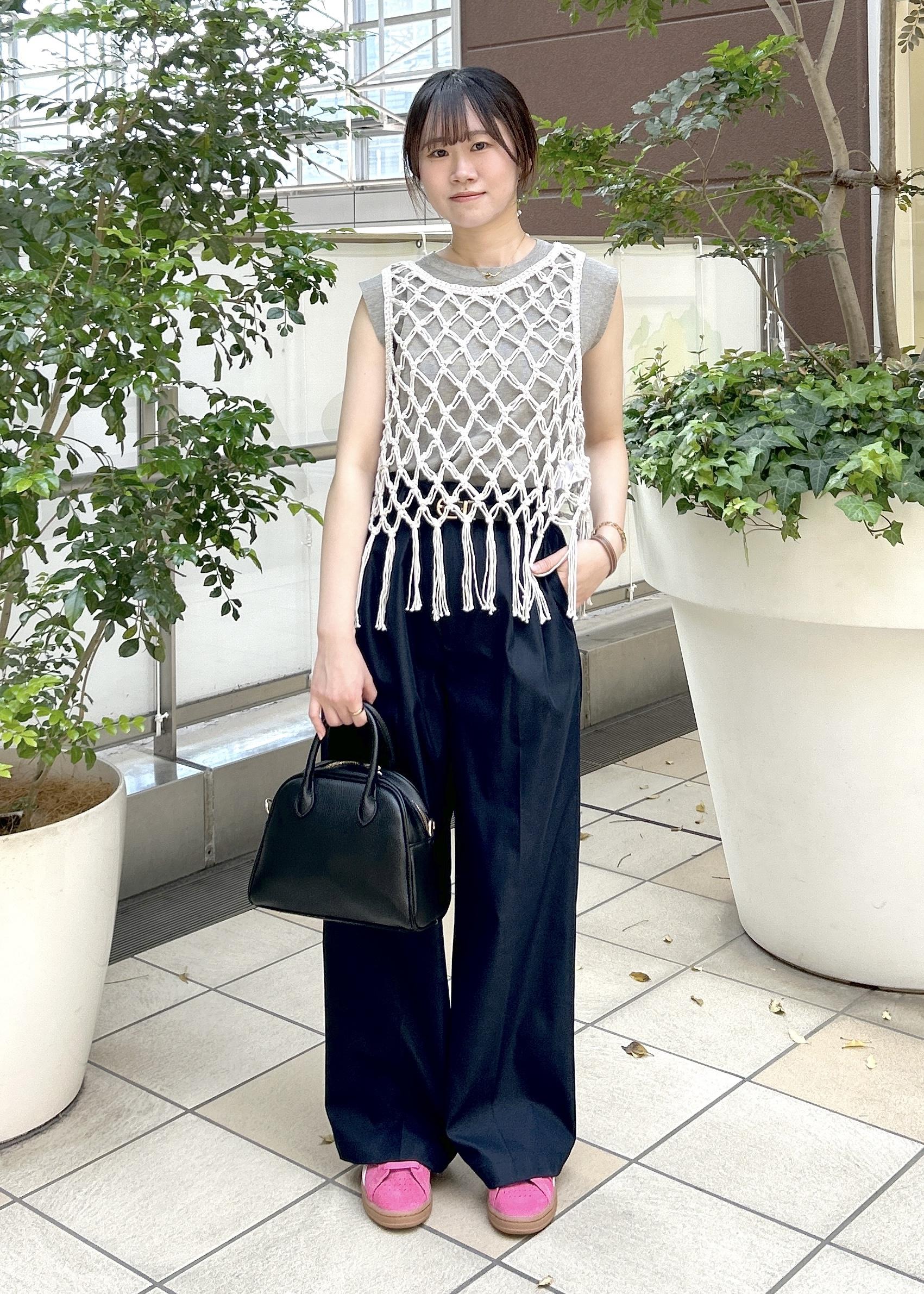 ROPE' PICNICのかぎ針ビスチェ*タンクトップセットを使ったコーディネートを紹介します。｜Rakuten Fashion(楽天ファッション／旧楽天ブランドアベニュー)5697699