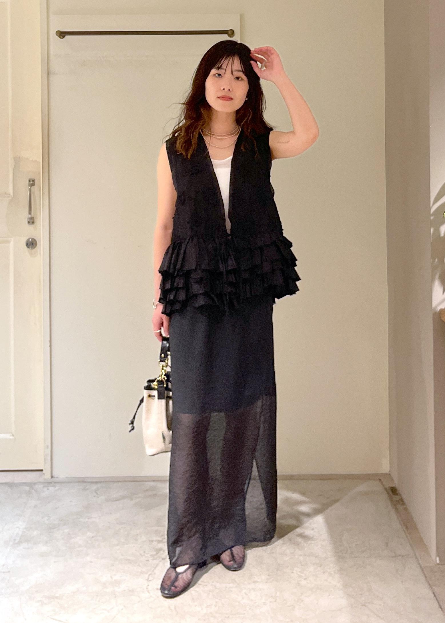 SALON adam et rope' | シアーレイヤードスカート | Rakuten Fashion