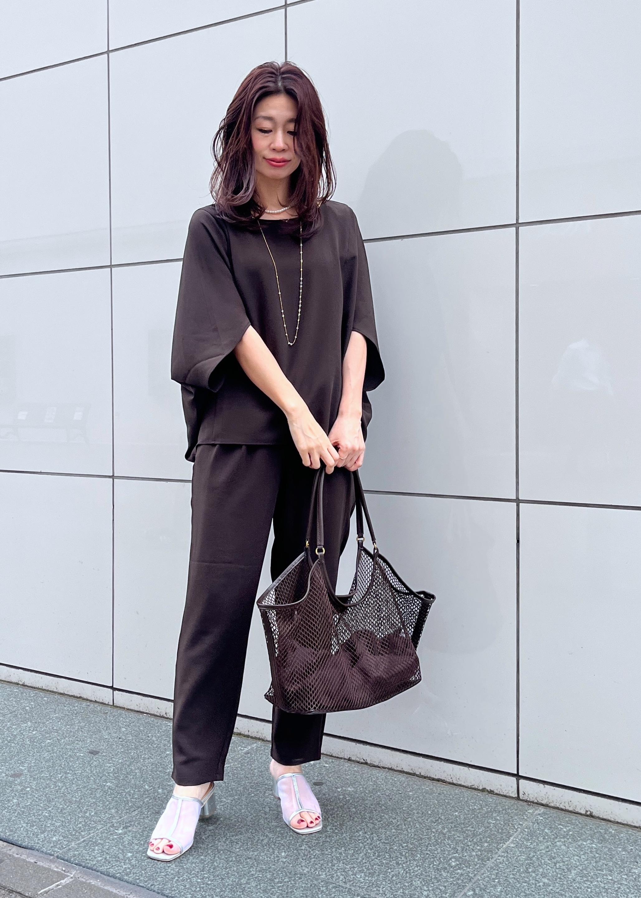 ROPE' PICNICの【イージーケア】ジョーゼットドルマンブラウス/セットアップ対応を使ったコーディネートを紹介します。｜Rakuten Fashion(楽天ファッション／旧楽天ブランドアベニュー)5718661