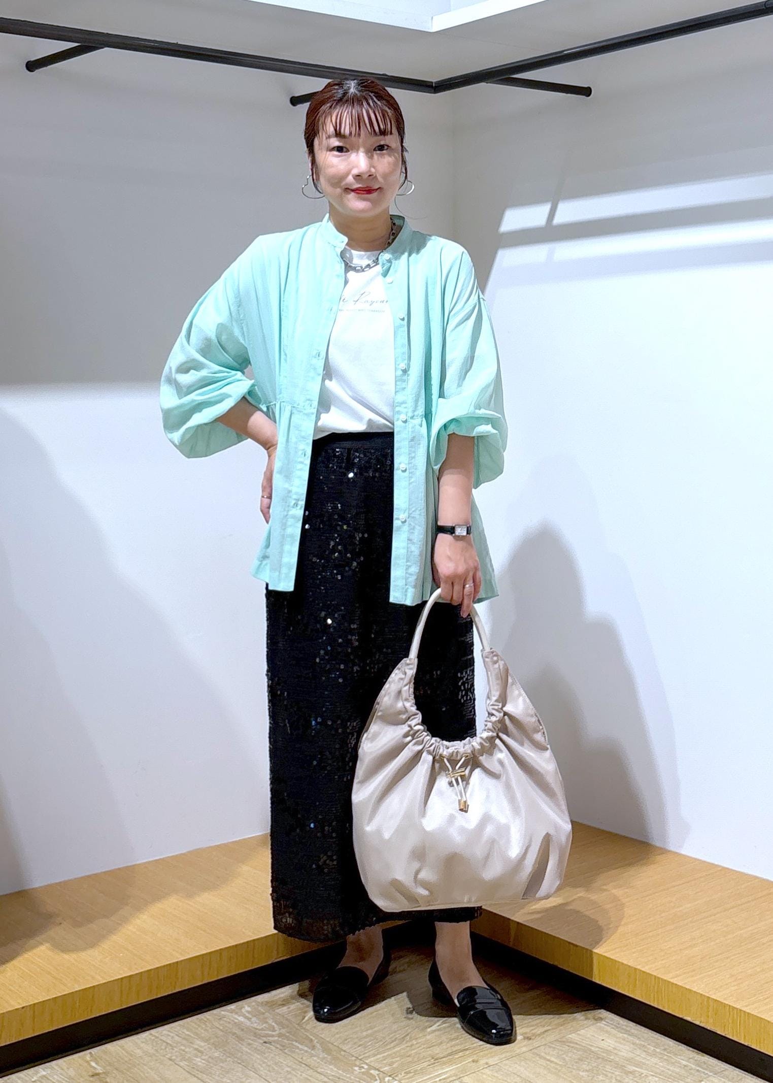 ROPE' PICNICの【接触冷感・通気性】お着軽シャツシリーズ/綿ボイルペプラムシャツを使ったコーディネートを紹介します。｜Rakuten Fashion(楽天ファッション／旧楽天ブランドアベニュー)5736857