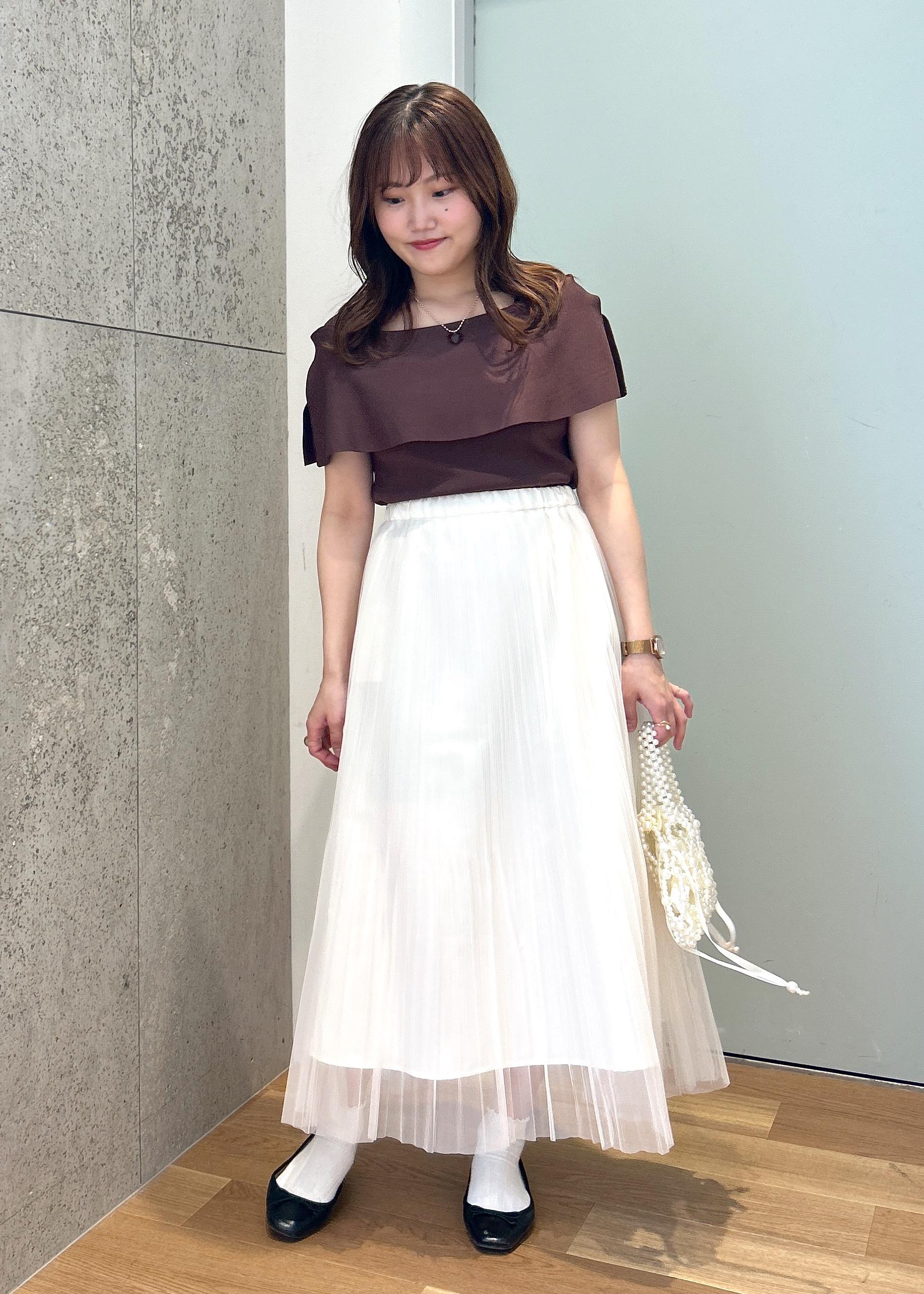 ROPE' PICNICの【UVカット・接触冷感・イージーケア】八方映えニット ケープニットプルオーバーを使ったコーディネートを紹介します。｜Rakuten Fashion(楽天ファッション／旧楽天ブランドアベニュー)5861339