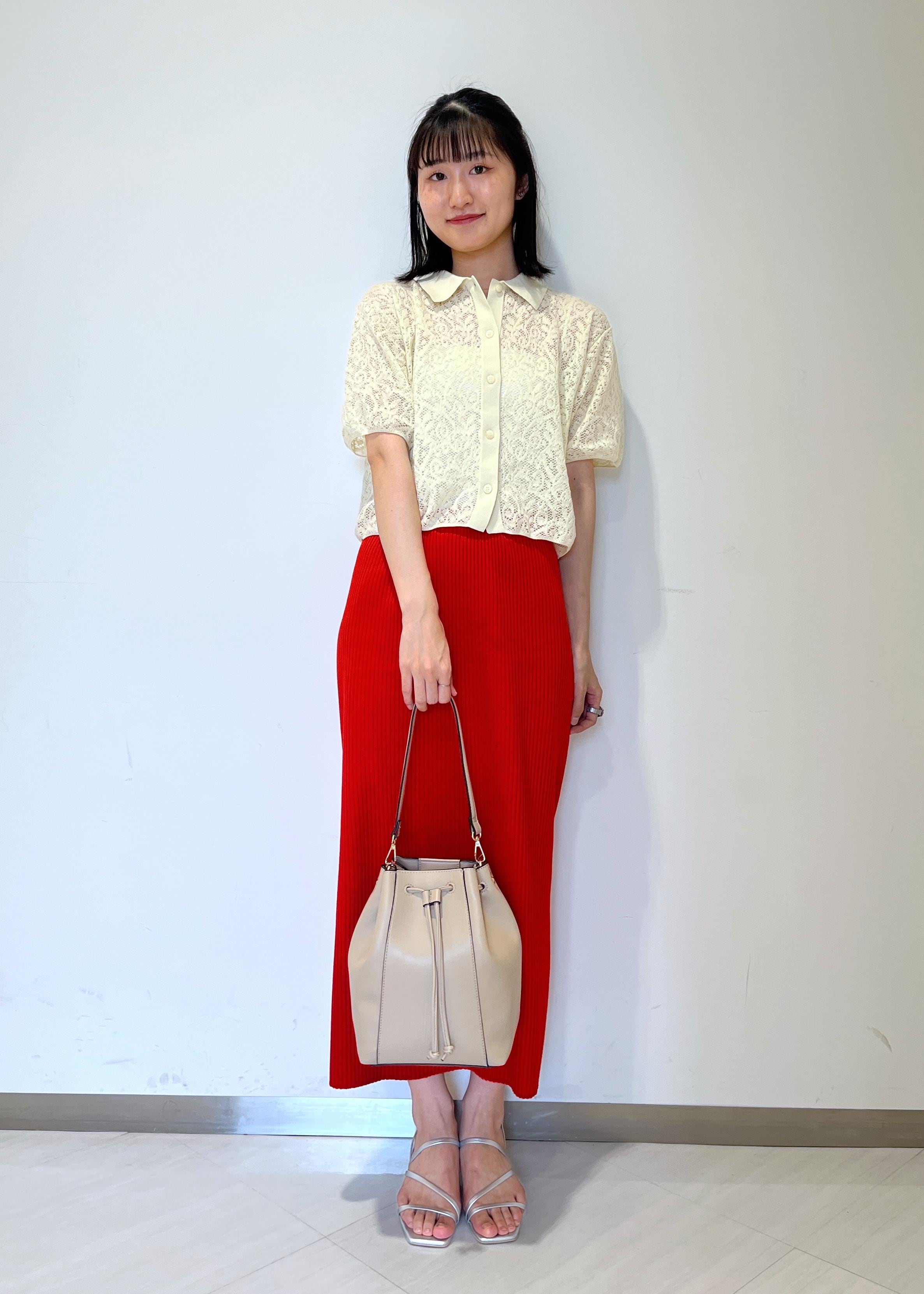 ROPE' PICNICのレース襟付きカーディガンを使ったコーディネートを紹介します。｜Rakuten Fashion(楽天ファッション／旧楽天ブランドアベニュー)5861346