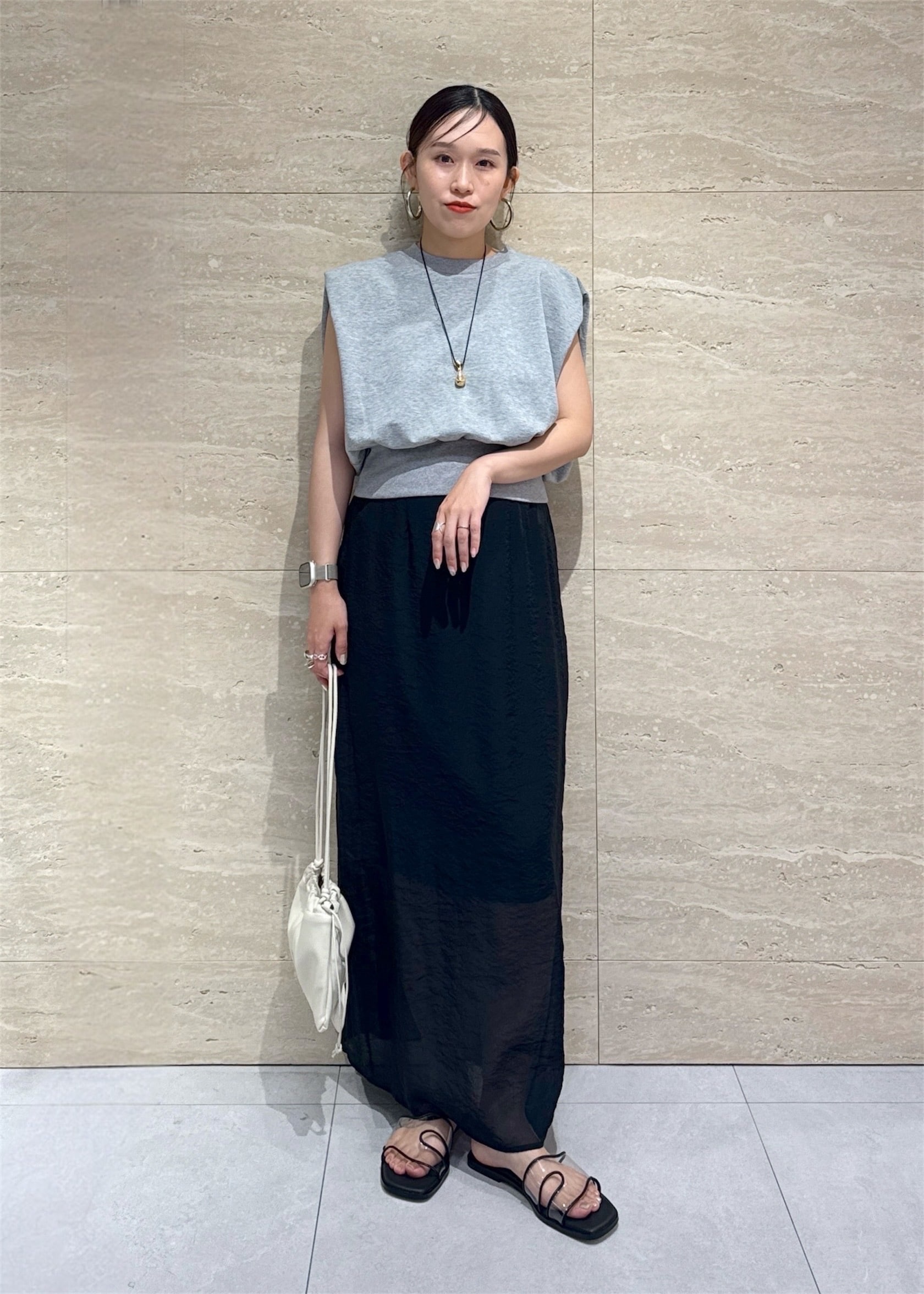 SALON adam et rope' | シアーレイヤードスカート | Rakuten Fashion