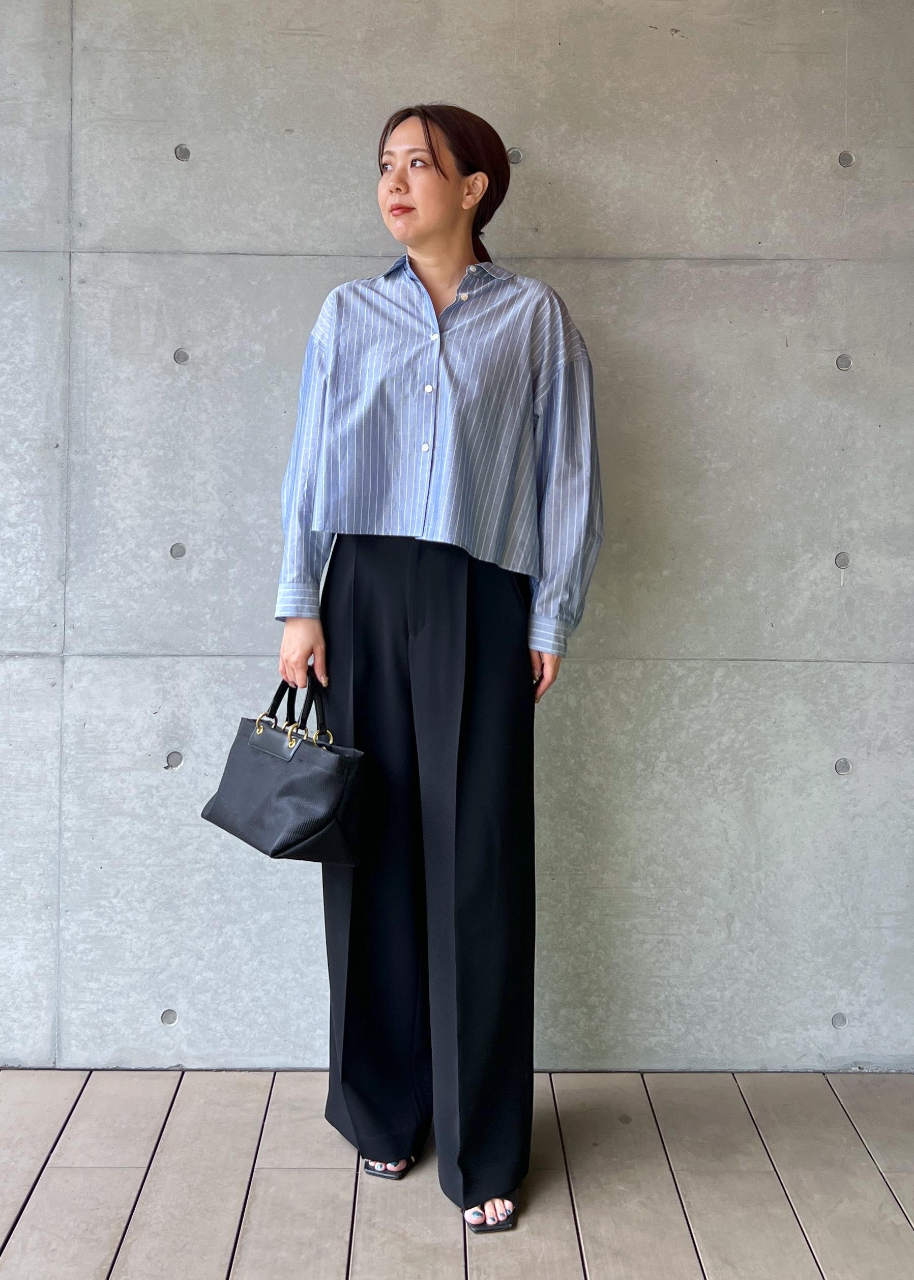 ROPE' | 【洗える】コットンシアークロップドシャツブラウス | Rakuten