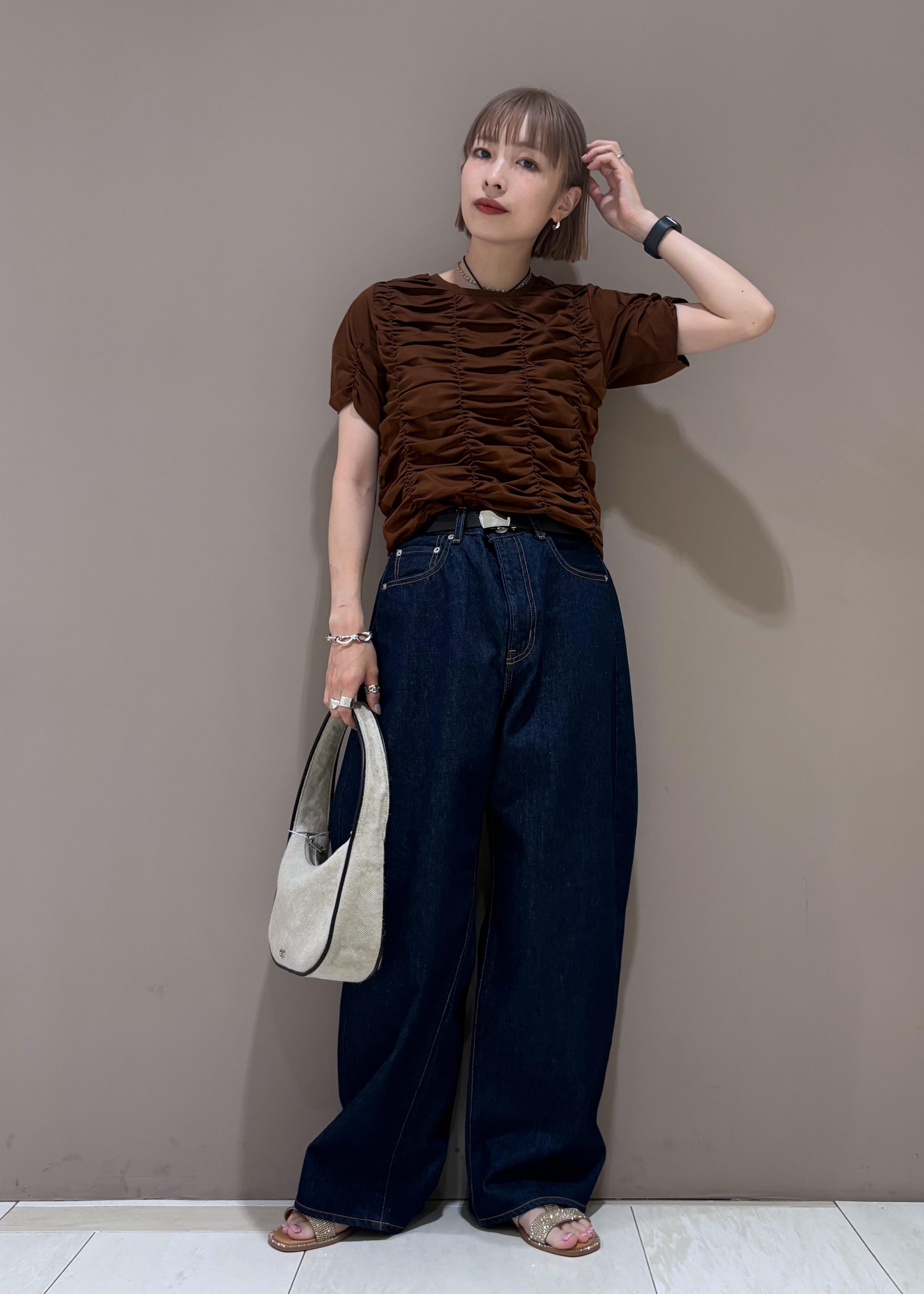 アダムエロペ 25ss シャーリングTEE アダムエロペ 25ss シャーリングTEE