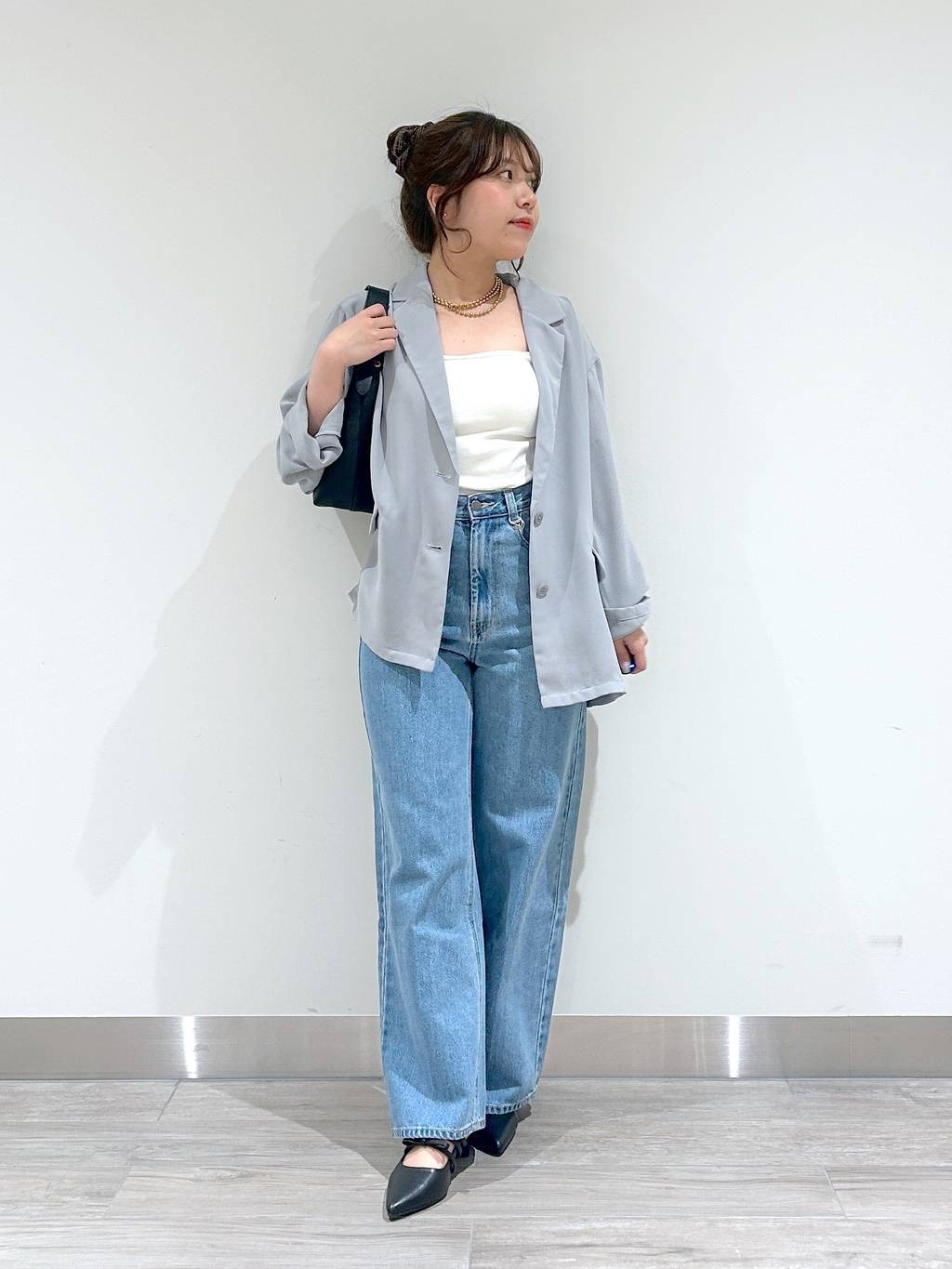 mysty womanのモールドカップ付きインナーキャミソール2を使ったコーディネートを紹介します。｜Rakuten Fashion(楽天ファッション／旧楽天ブランドアベニュー)5685088