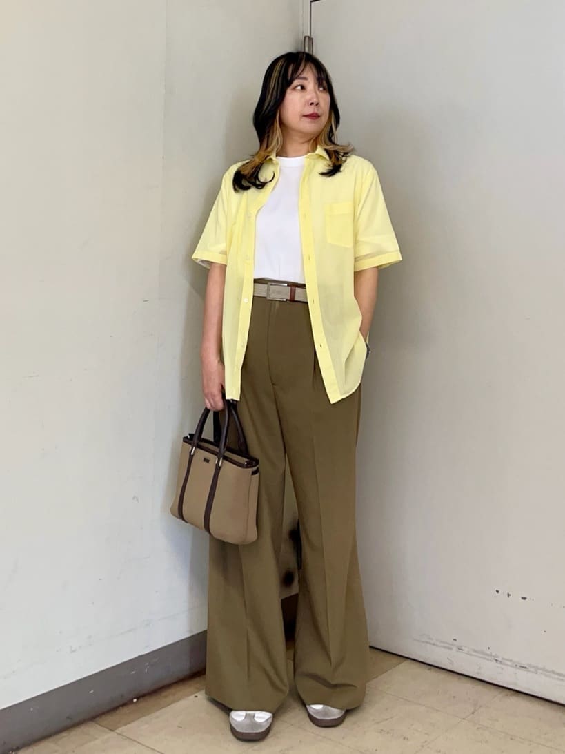 TAKEO KIKUCHIのローン半袖シャツを使ったコーディネートを紹介します。｜Rakuten Fashion(楽天ファッション／旧楽天ブランドアベニュー)5686850