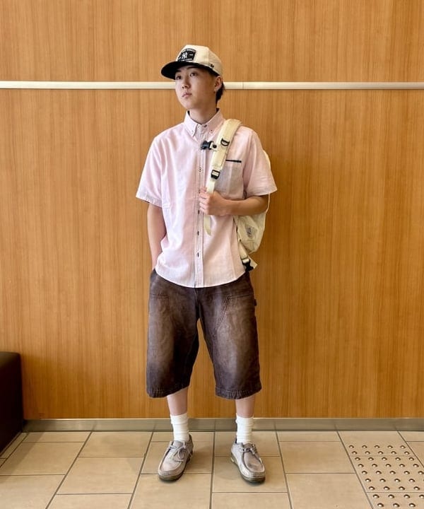 BEAMS HEARTの【プリントT/バックプリント/ロゴ/半袖】アウトドア プリント Tシャツを使ったコーディネートを紹介します。｜Rakuten Fashion(楽天ファッション／旧楽天ブランドアベニュー)5688815