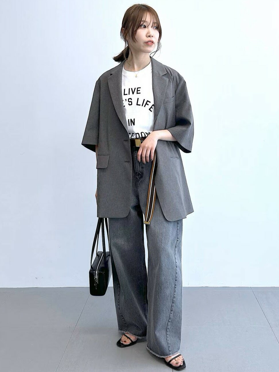 BABYLONE | バレルレッグデニムパンツ | Rakuten Fashion(楽天