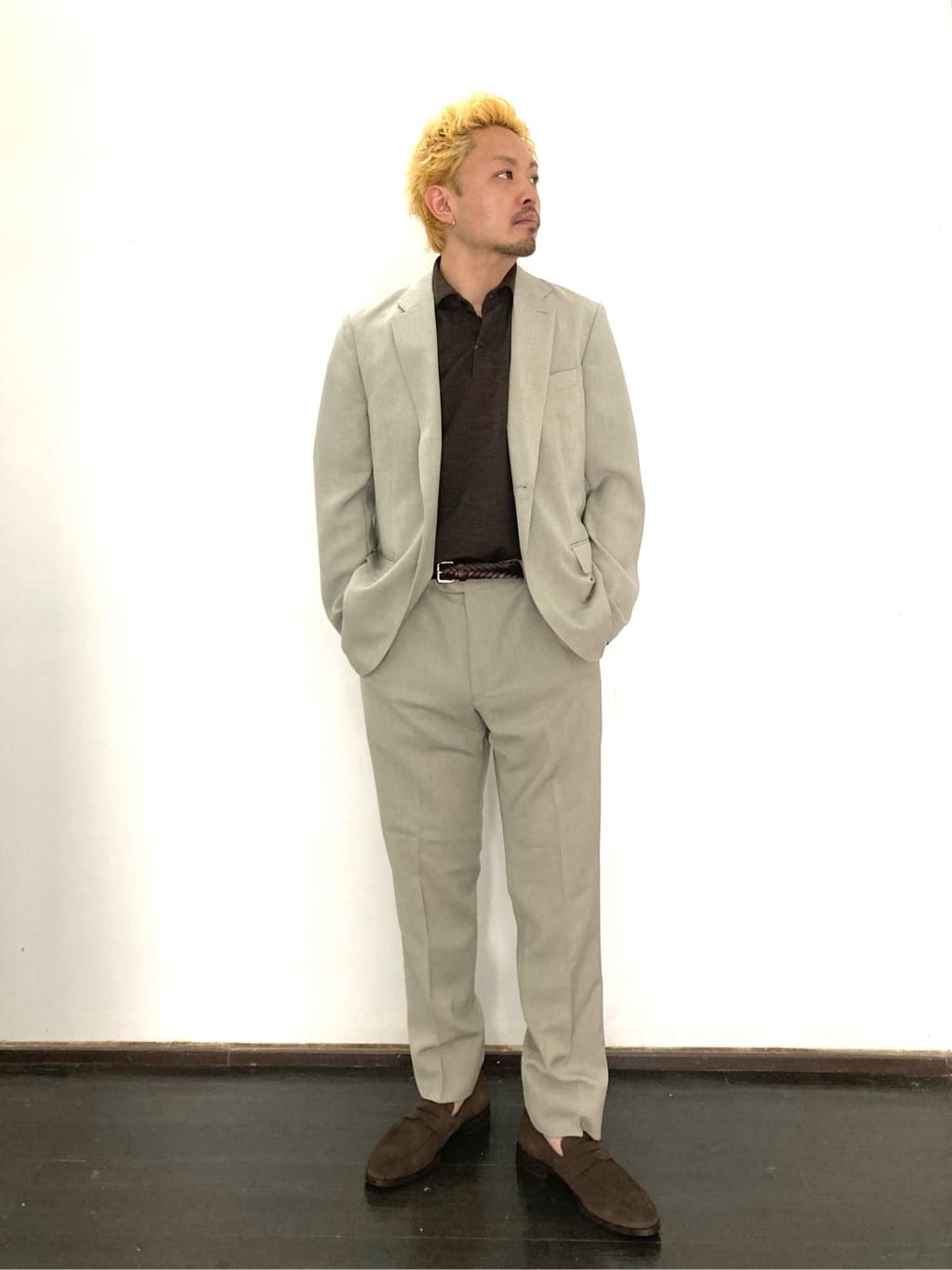 UNITED ARROWS LTD. OUTLET | リネンライク ドビー スラックス UNITED ARROWS LTD. OUTLET | リネンライク ドビー スラックス
