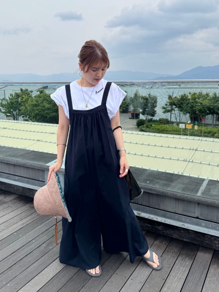 JOURNAL STANDARD relume】ギャザーサロペット